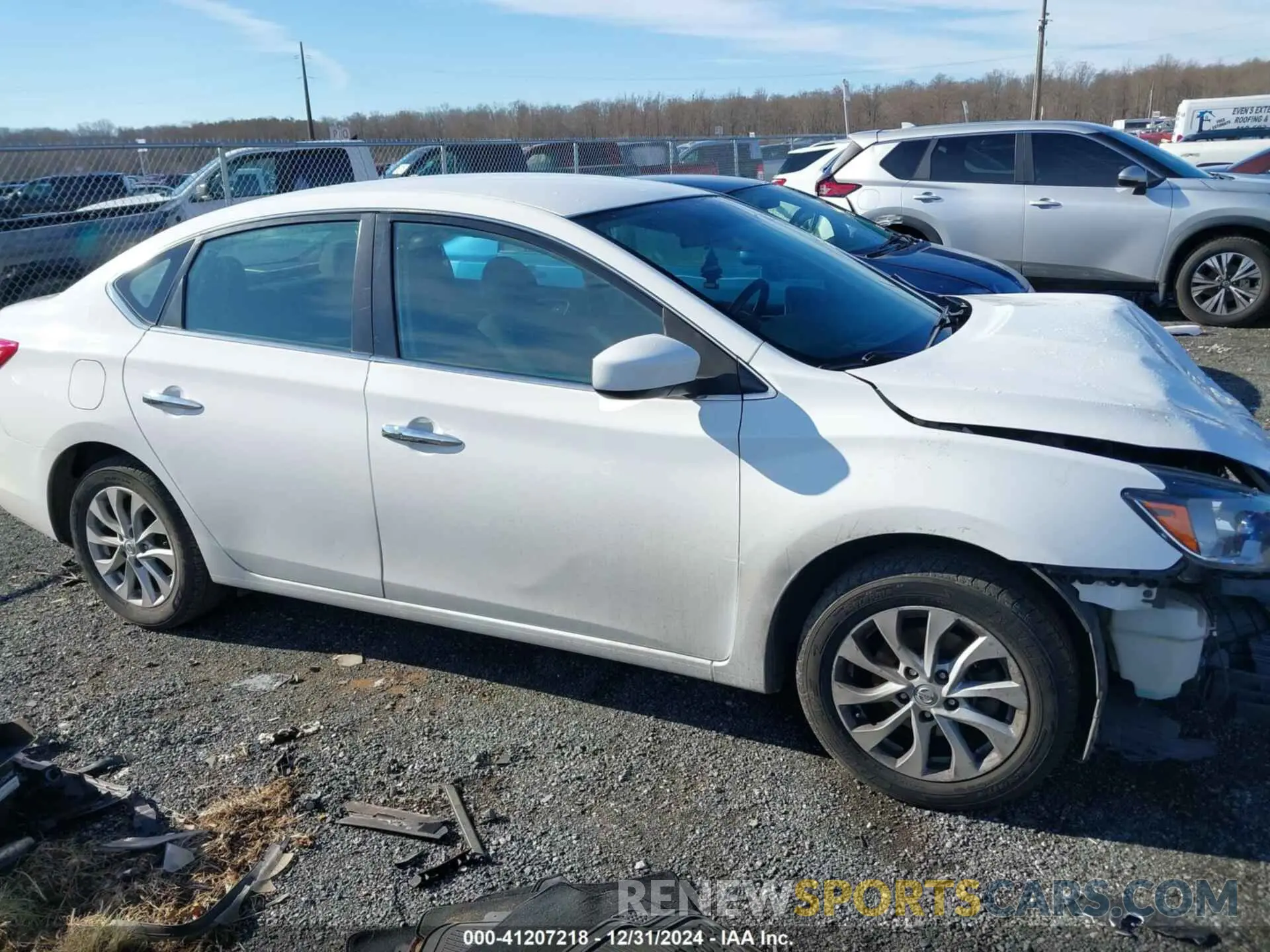 13 fotografías del automóvil dañado 3N1AB7AP1KY374650 NISSAN SENTRA 2019