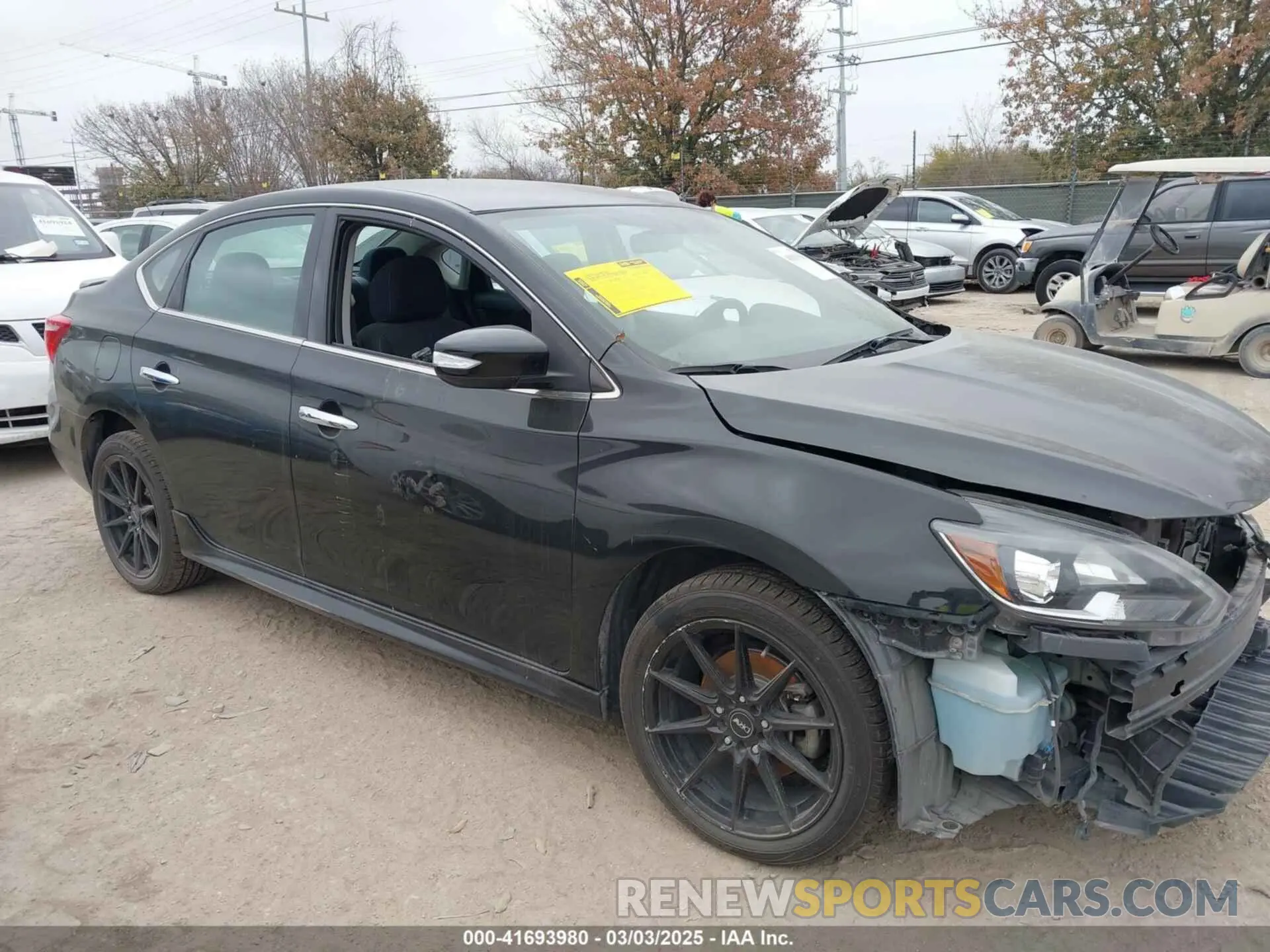 14 fotografías del automóvil dañado 3N1AB7AP1KY380755 NISSAN SENTRA 2019