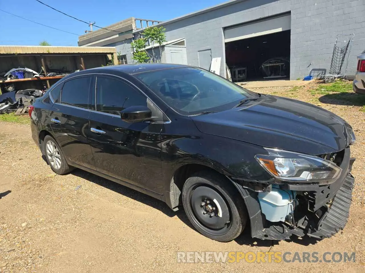 1 fotografías del automóvil dañado 3N1AB7AP1KY398334 NISSAN SENTRA 2019