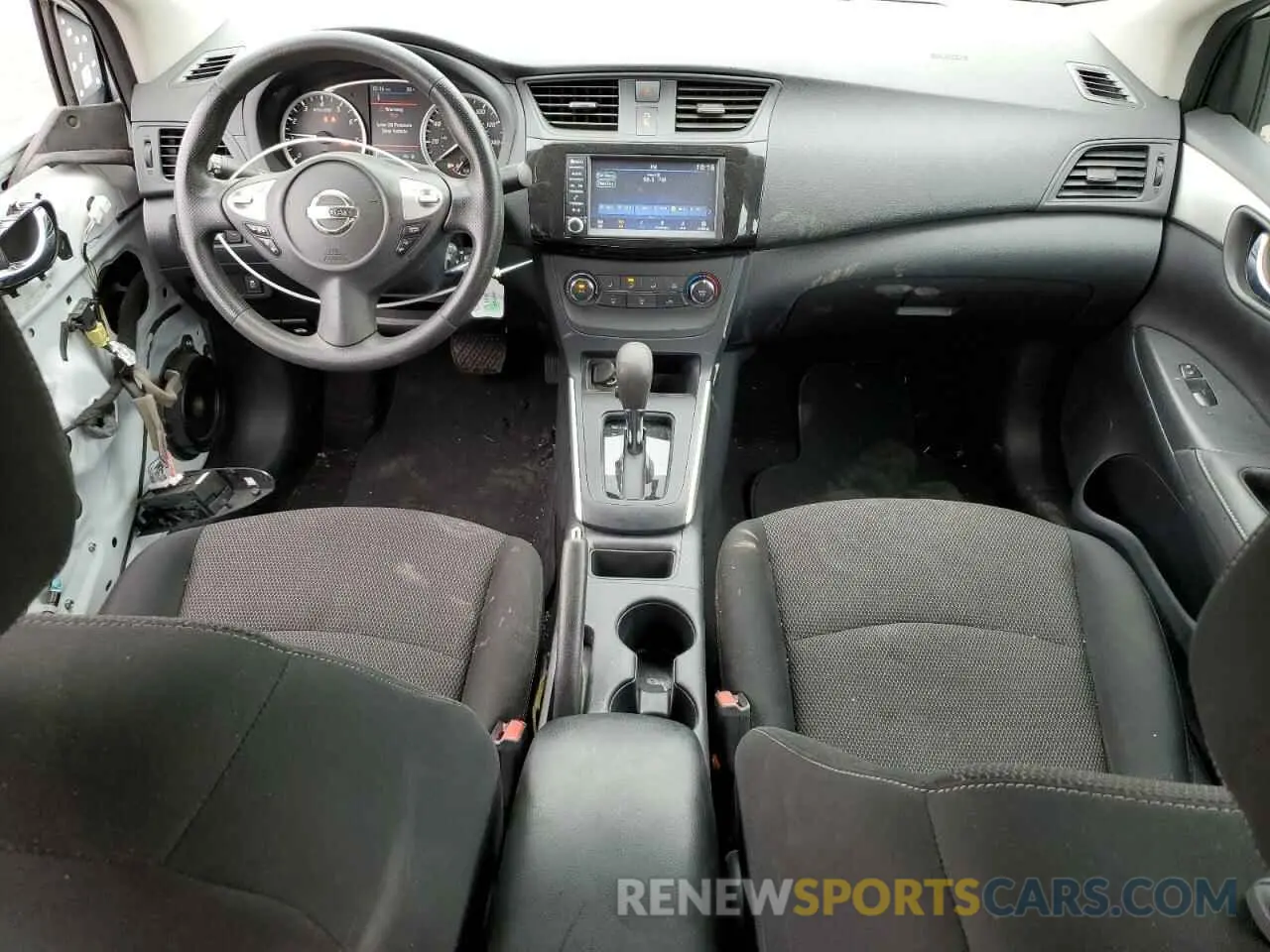 8 fotografías del automóvil dañado 3N1AB7AP1KY399693 NISSAN SENTRA 2019
