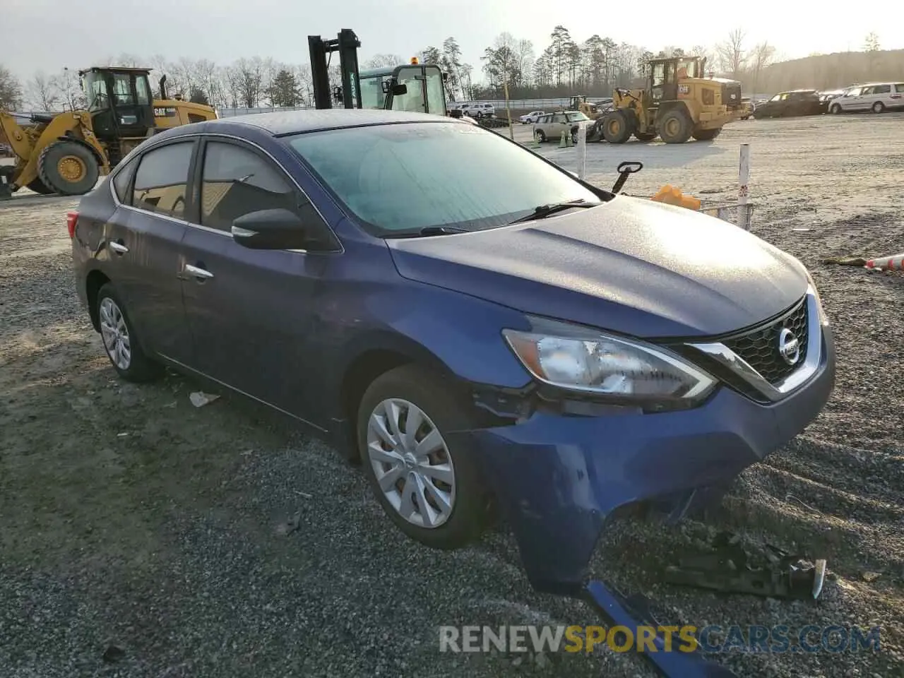 4 fotografías del automóvil dañado 3N1AB7AP1KY409316 NISSAN SENTRA 2019