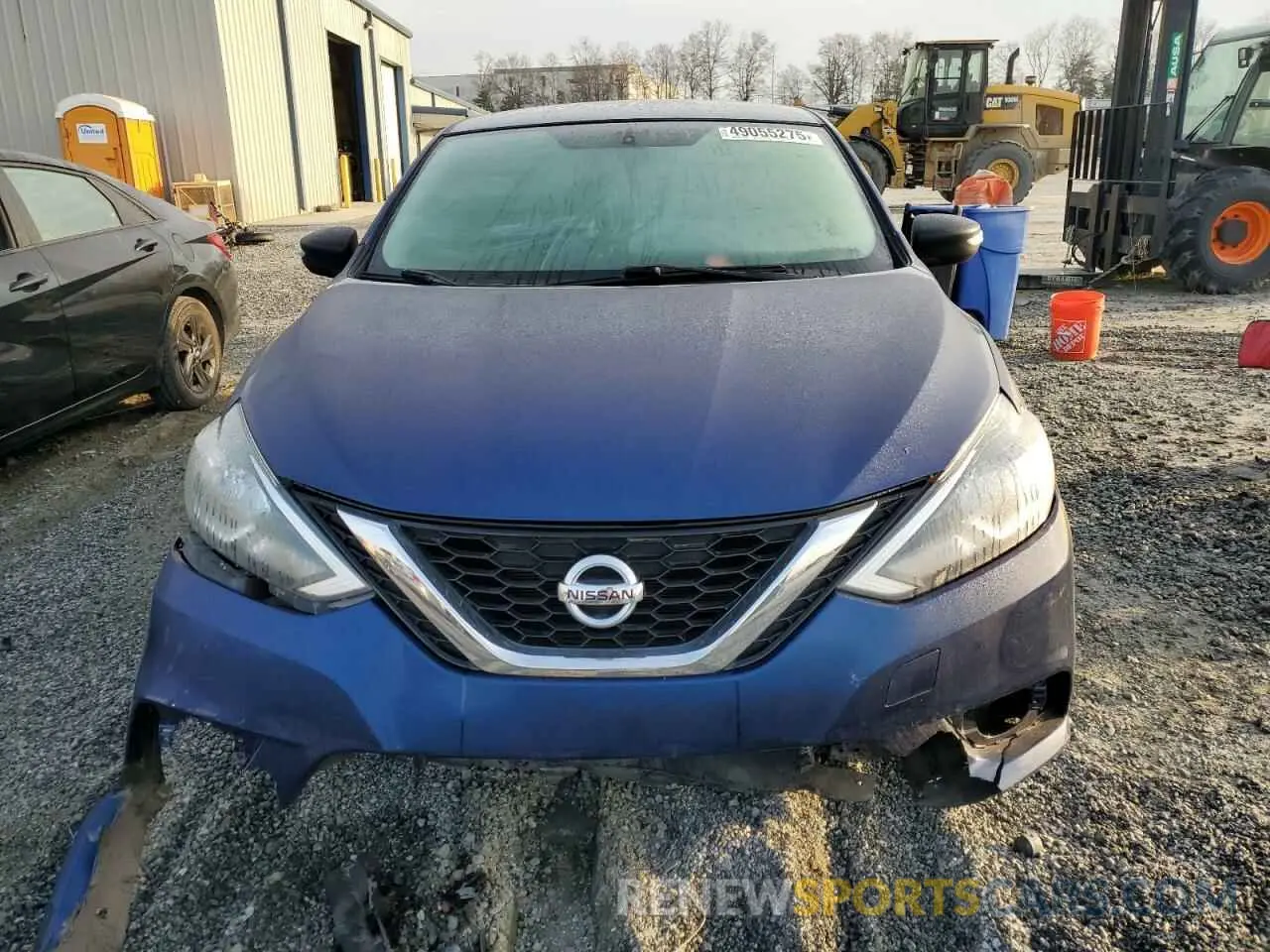 5 fotografías del automóvil dañado 3N1AB7AP1KY409316 NISSAN SENTRA 2019