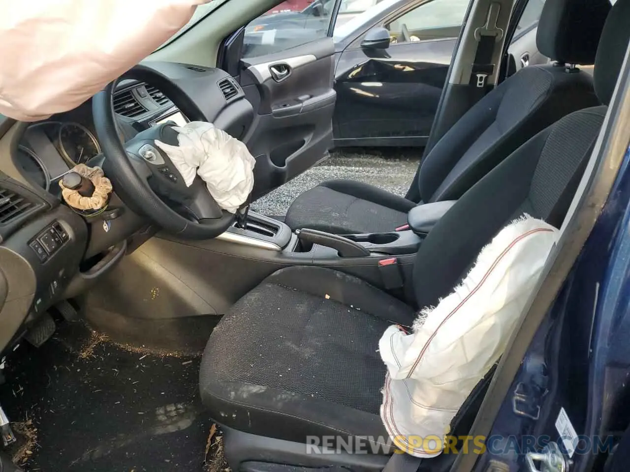 7 fotografías del automóvil dañado 3N1AB7AP1KY409316 NISSAN SENTRA 2019