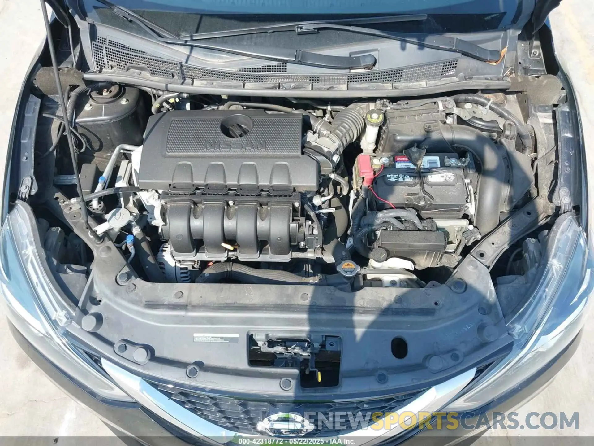 10 fotografías del automóvil dañado 3N1AB7AP1KY415763 NISSAN SENTRA 2019