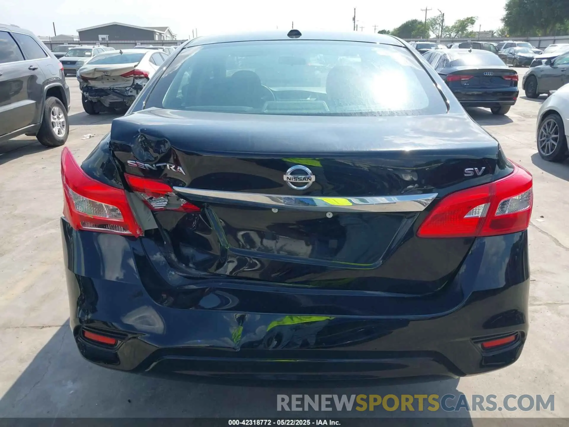 16 fotografías del automóvil dañado 3N1AB7AP1KY415763 NISSAN SENTRA 2019