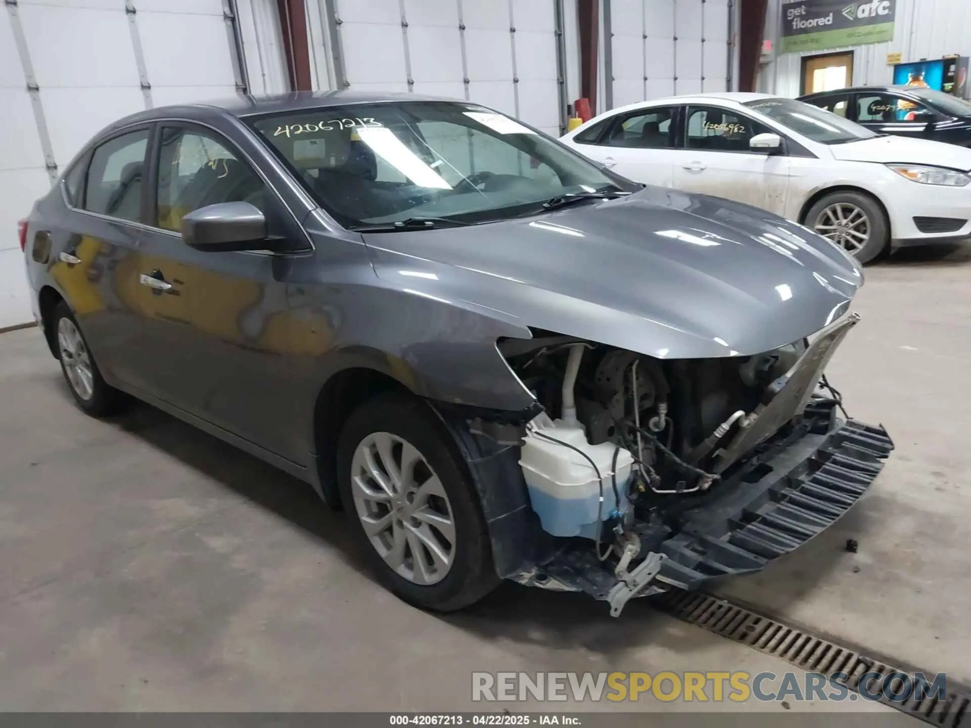 1 fotografías del automóvil dañado 3N1AB7AP1KY421711 NISSAN SENTRA 2019