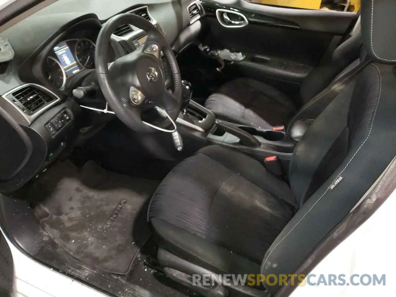 7 fotografías del automóvil dañado 3N1AB7AP1KY427962 NISSAN SENTRA 2019