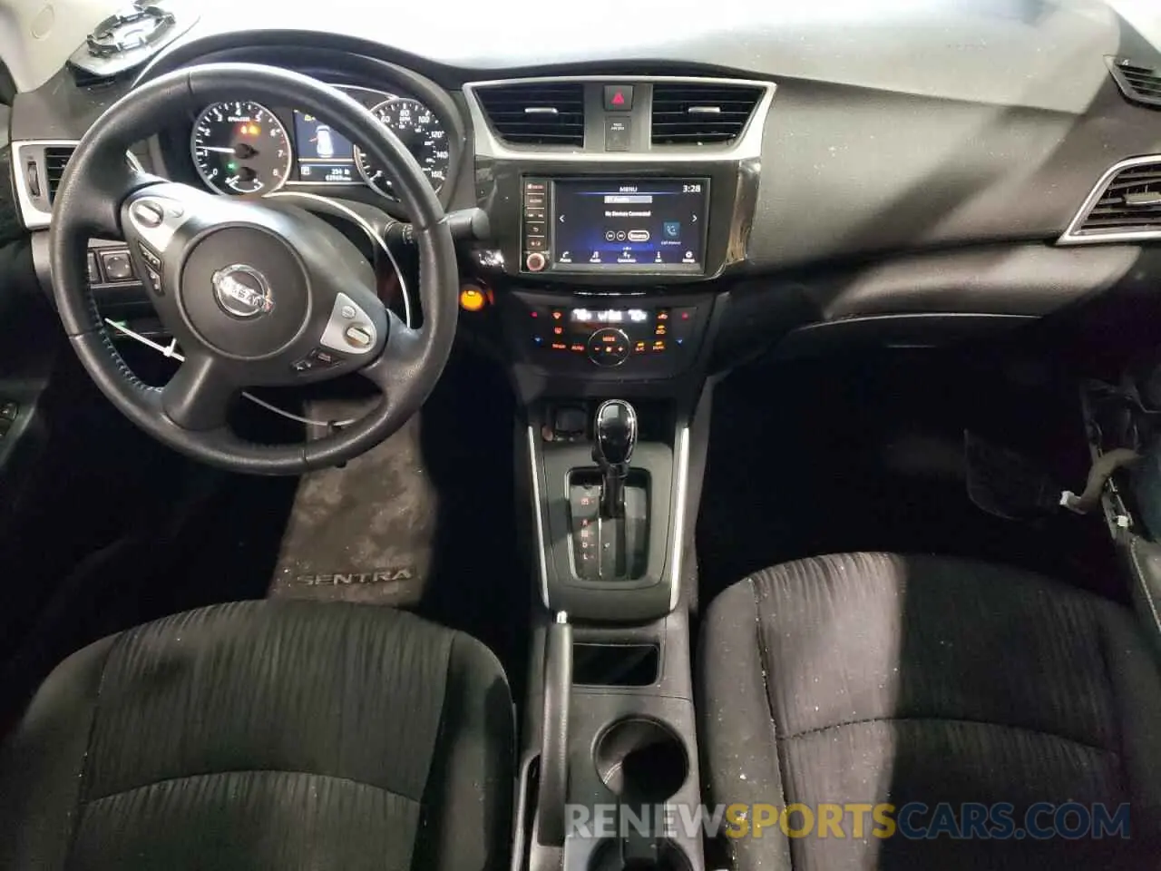 8 fotografías del automóvil dañado 3N1AB7AP1KY427962 NISSAN SENTRA 2019