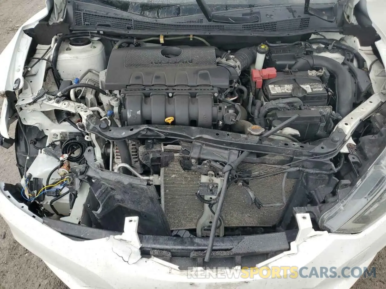 11 fotografías del automóvil dañado 3N1AB7AP1KY429789 NISSAN SENTRA 2019
