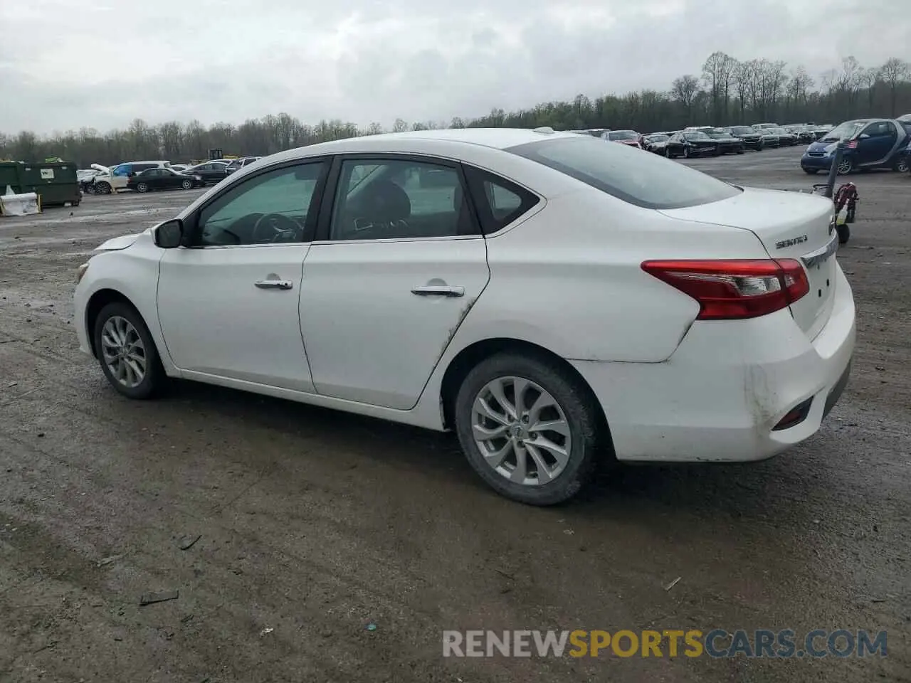 2 fotografías del automóvil dañado 3N1AB7AP1KY429789 NISSAN SENTRA 2019