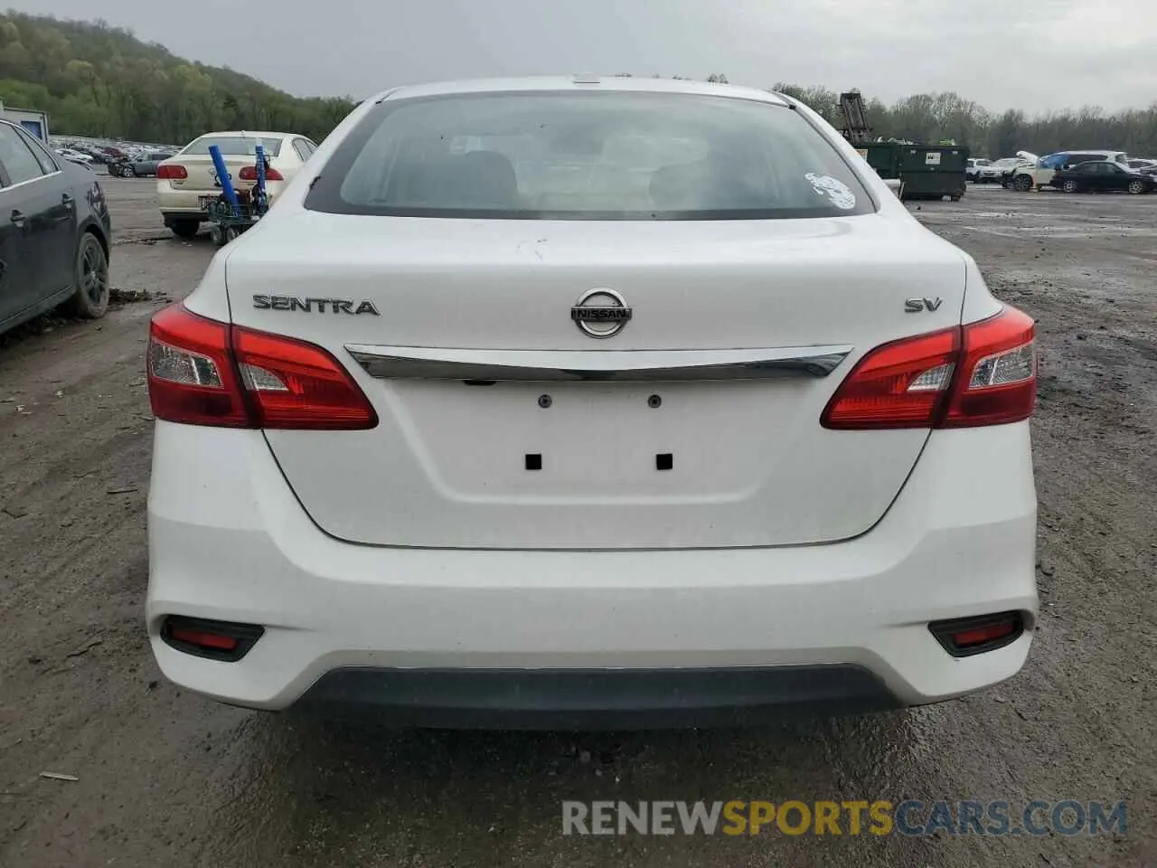 6 fotografías del automóvil dañado 3N1AB7AP1KY429789 NISSAN SENTRA 2019