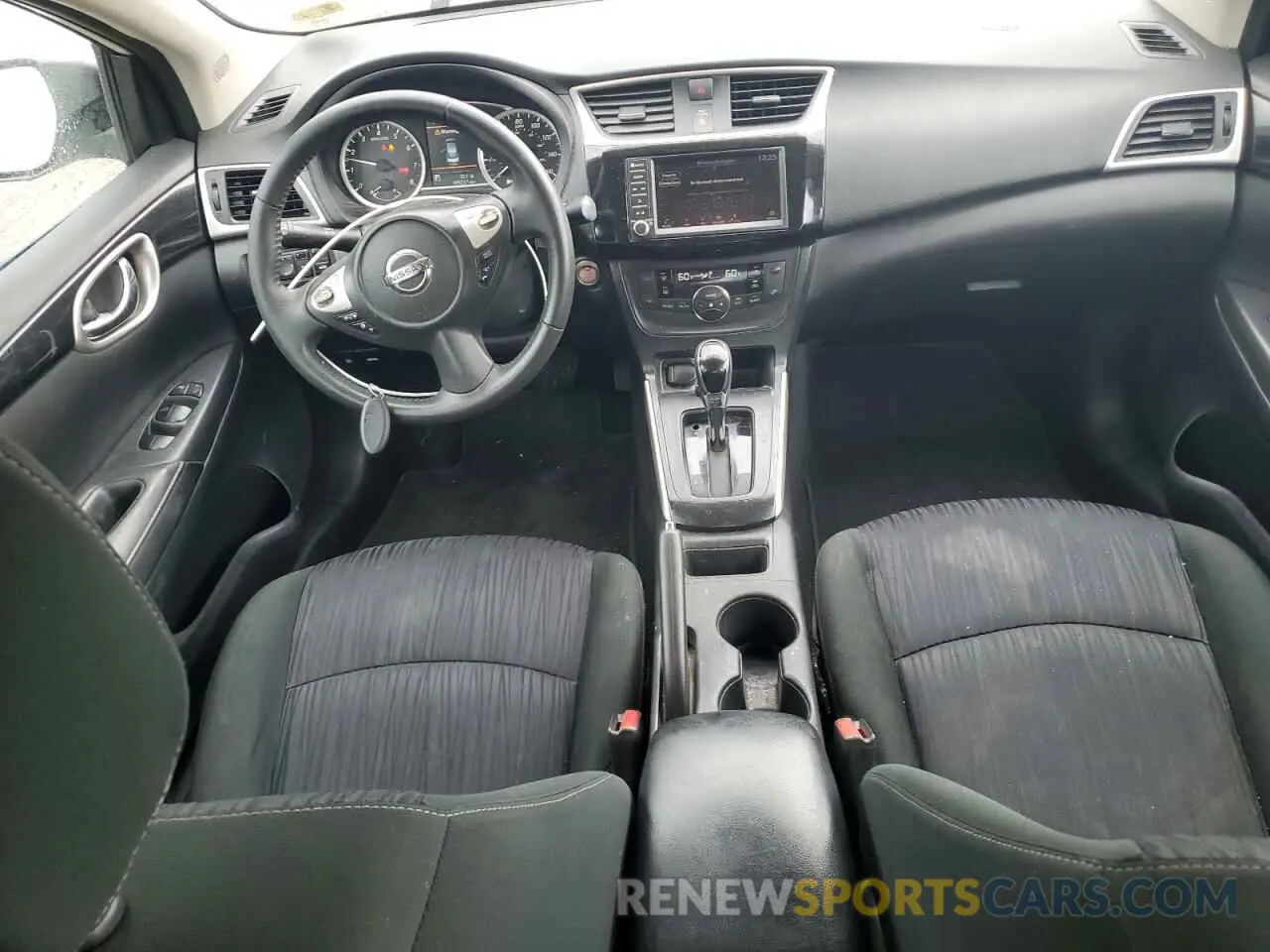 8 fotografías del automóvil dañado 3N1AB7AP1KY429789 NISSAN SENTRA 2019