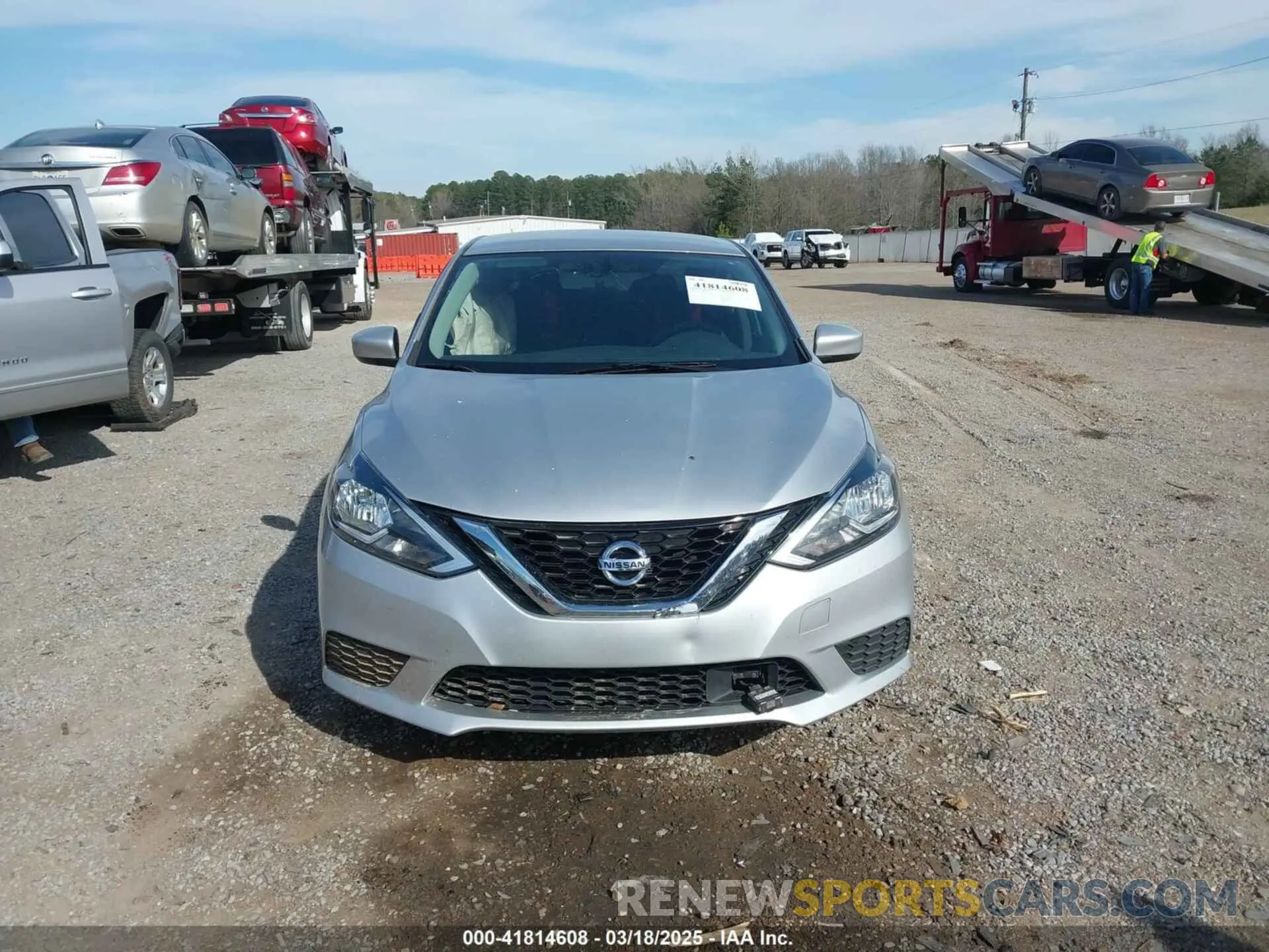 13 fotografías del automóvil dañado 3N1AB7AP1KY451694 NISSAN SENTRA 2019