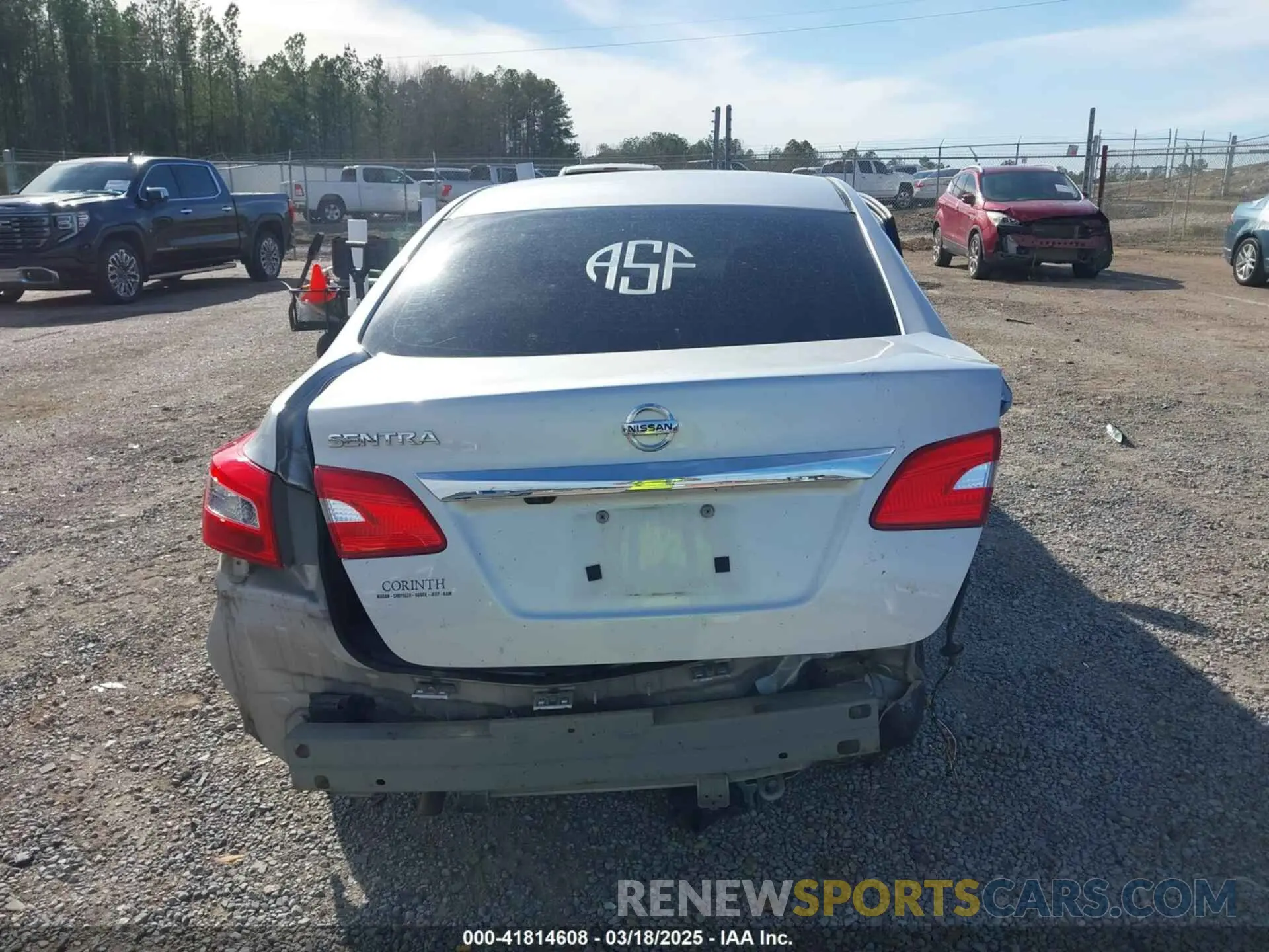 17 fotografías del automóvil dañado 3N1AB7AP1KY451694 NISSAN SENTRA 2019