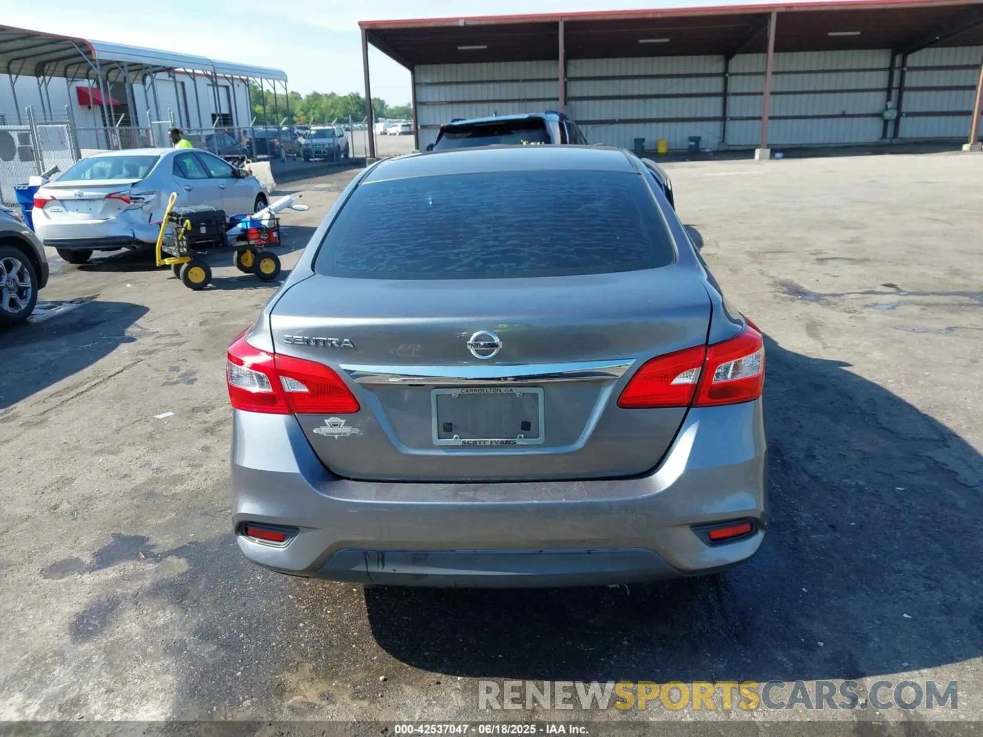 16 fotografías del automóvil dañado 3N1AB7AP1KY455566 NISSAN SENTRA 2019