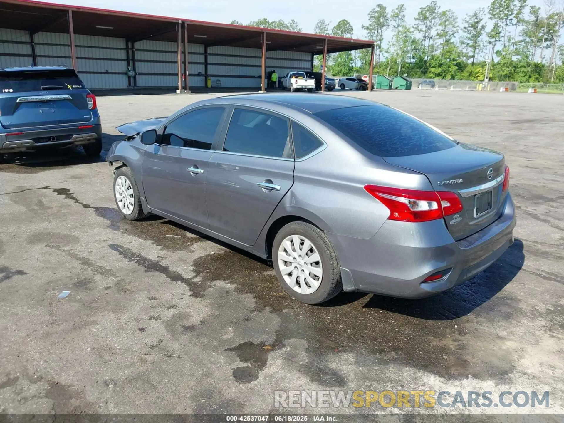 3 fotografías del automóvil dañado 3N1AB7AP1KY455566 NISSAN SENTRA 2019