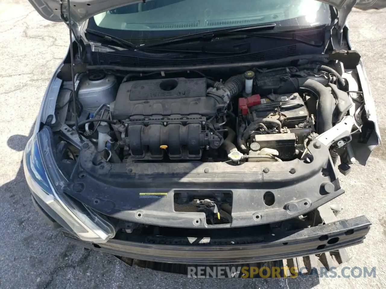 12 fotografías del automóvil dañado 3N1AB7AP1KY456698 NISSAN SENTRA 2019