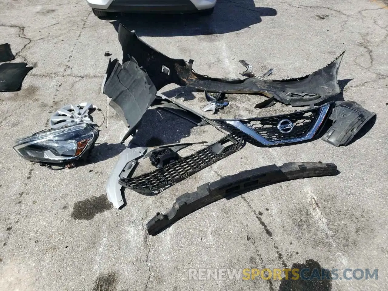 14 fotografías del automóvil dañado 3N1AB7AP1KY456698 NISSAN SENTRA 2019