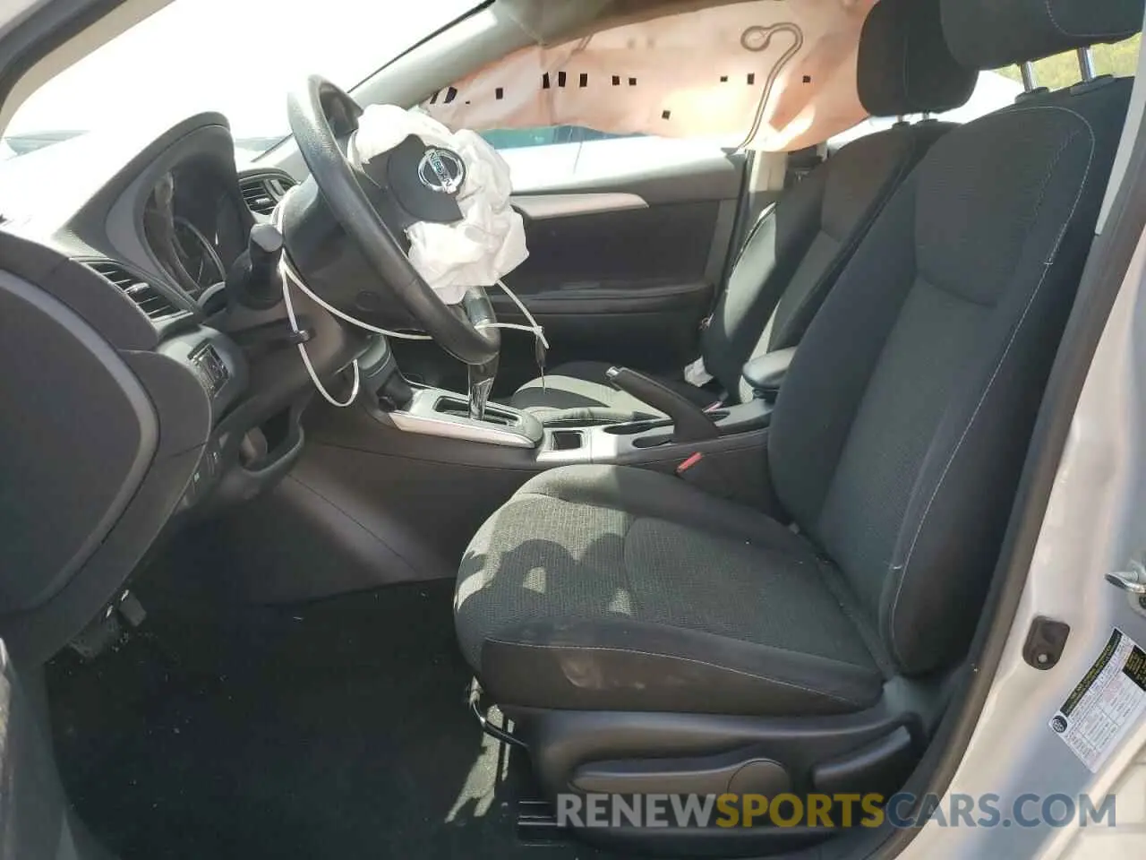 7 fotografías del automóvil dañado 3N1AB7AP1KY456698 NISSAN SENTRA 2019