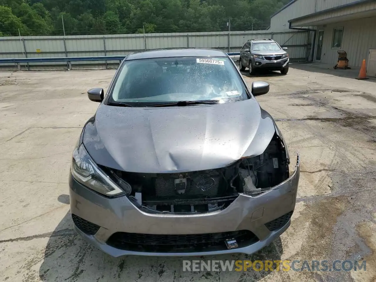 5 fotografías del automóvil dañado 3N1AB7AP2KL605309 NISSAN SENTRA 2019