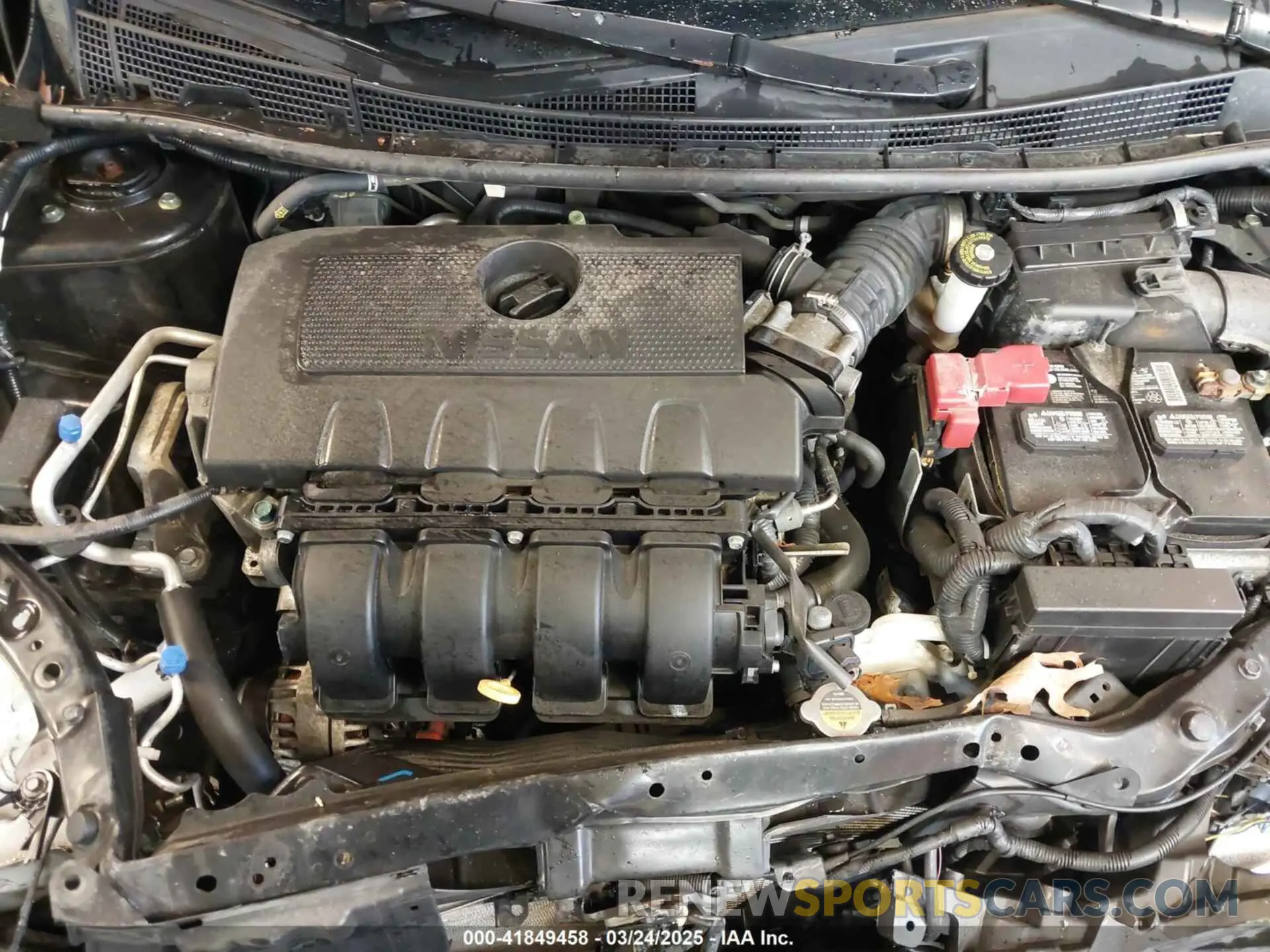 10 fotografías del automóvil dañado 3N1AB7AP2KL611126 NISSAN SENTRA 2019