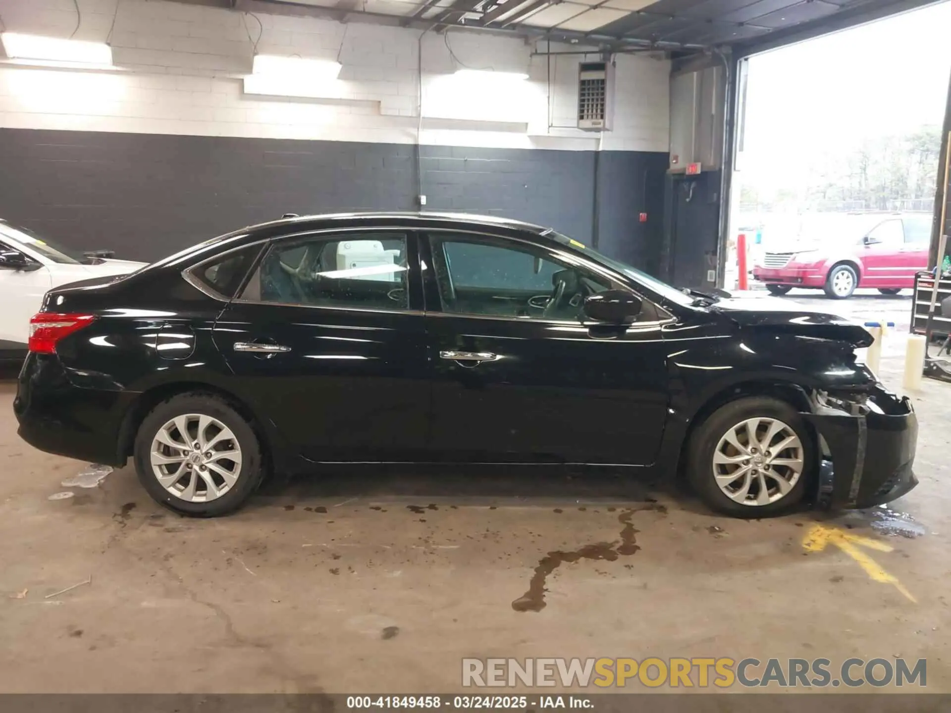 14 fotografías del automóvil dañado 3N1AB7AP2KL611126 NISSAN SENTRA 2019
