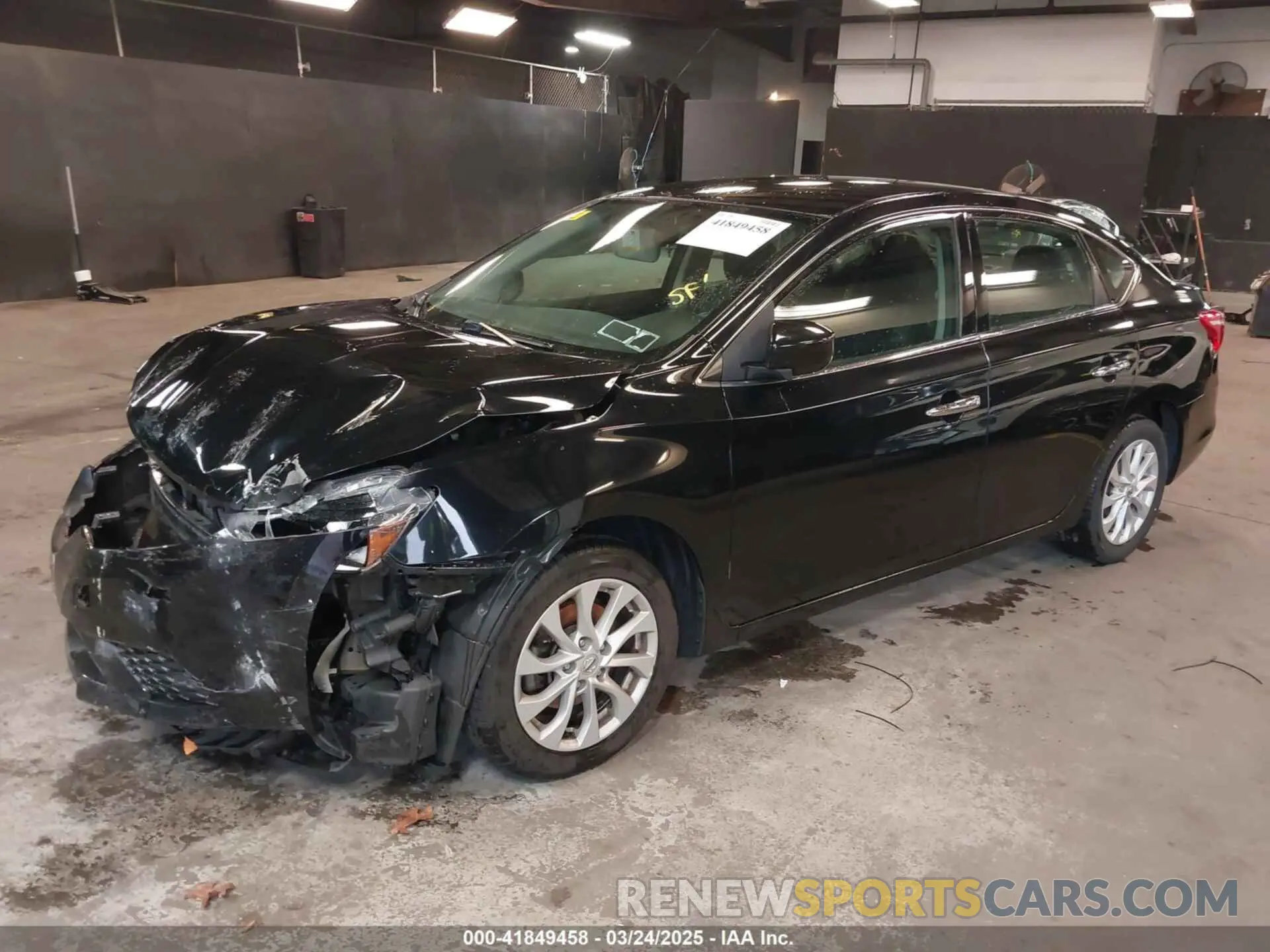 2 fotografías del automóvil dañado 3N1AB7AP2KL611126 NISSAN SENTRA 2019
