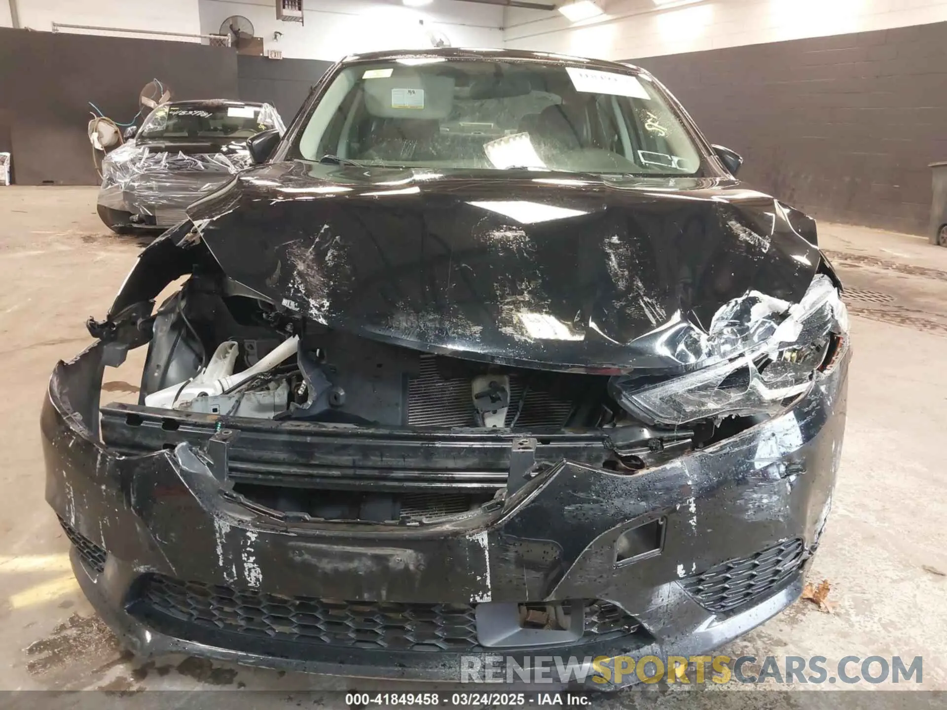 6 fotografías del automóvil dañado 3N1AB7AP2KL611126 NISSAN SENTRA 2019
