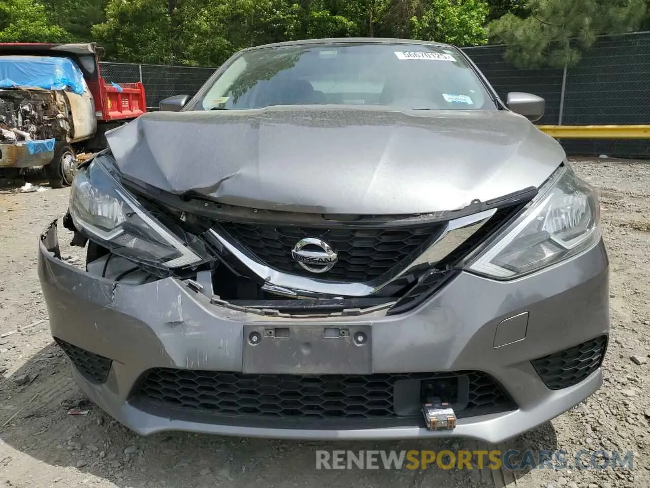 5 fotografías del automóvil dañado 3N1AB7AP2KY206063 NISSAN SENTRA 2019