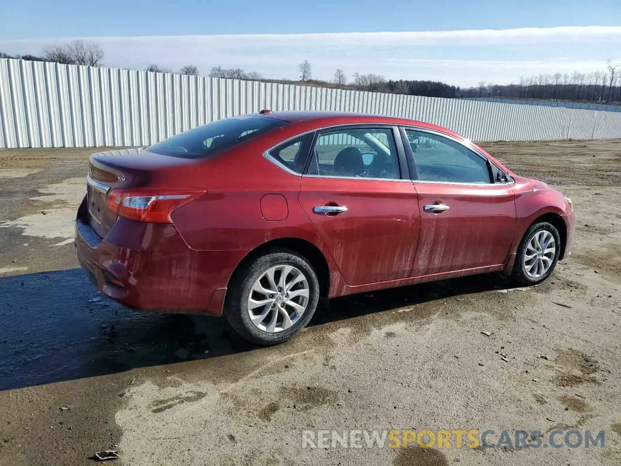 3 fotografías del automóvil dañado 3N1AB7AP2KY217449 NISSAN SENTRA 2019