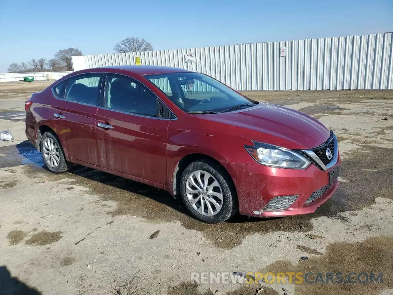 4 fotografías del automóvil dañado 3N1AB7AP2KY217449 NISSAN SENTRA 2019