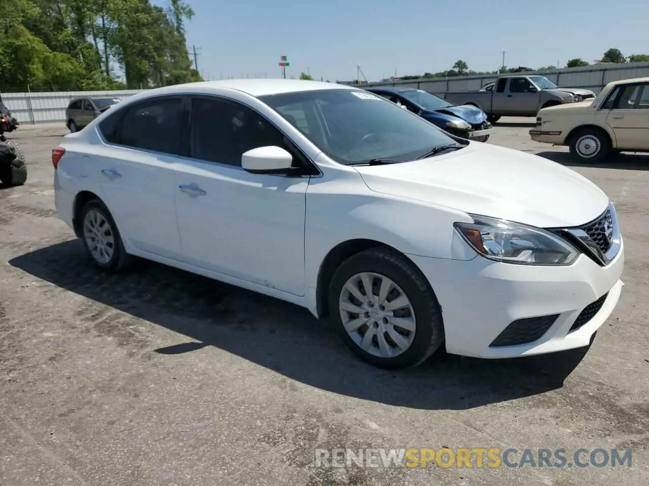4 fotografías del automóvil dañado 3N1AB7AP2KY224093 NISSAN SENTRA 2019