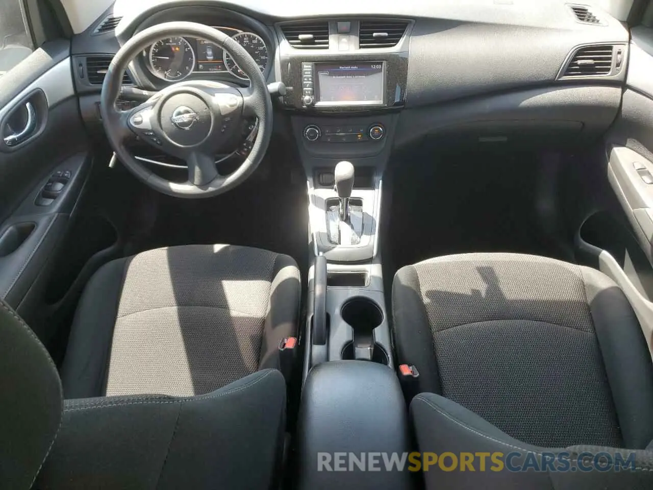 8 fotografías del automóvil dañado 3N1AB7AP2KY224093 NISSAN SENTRA 2019