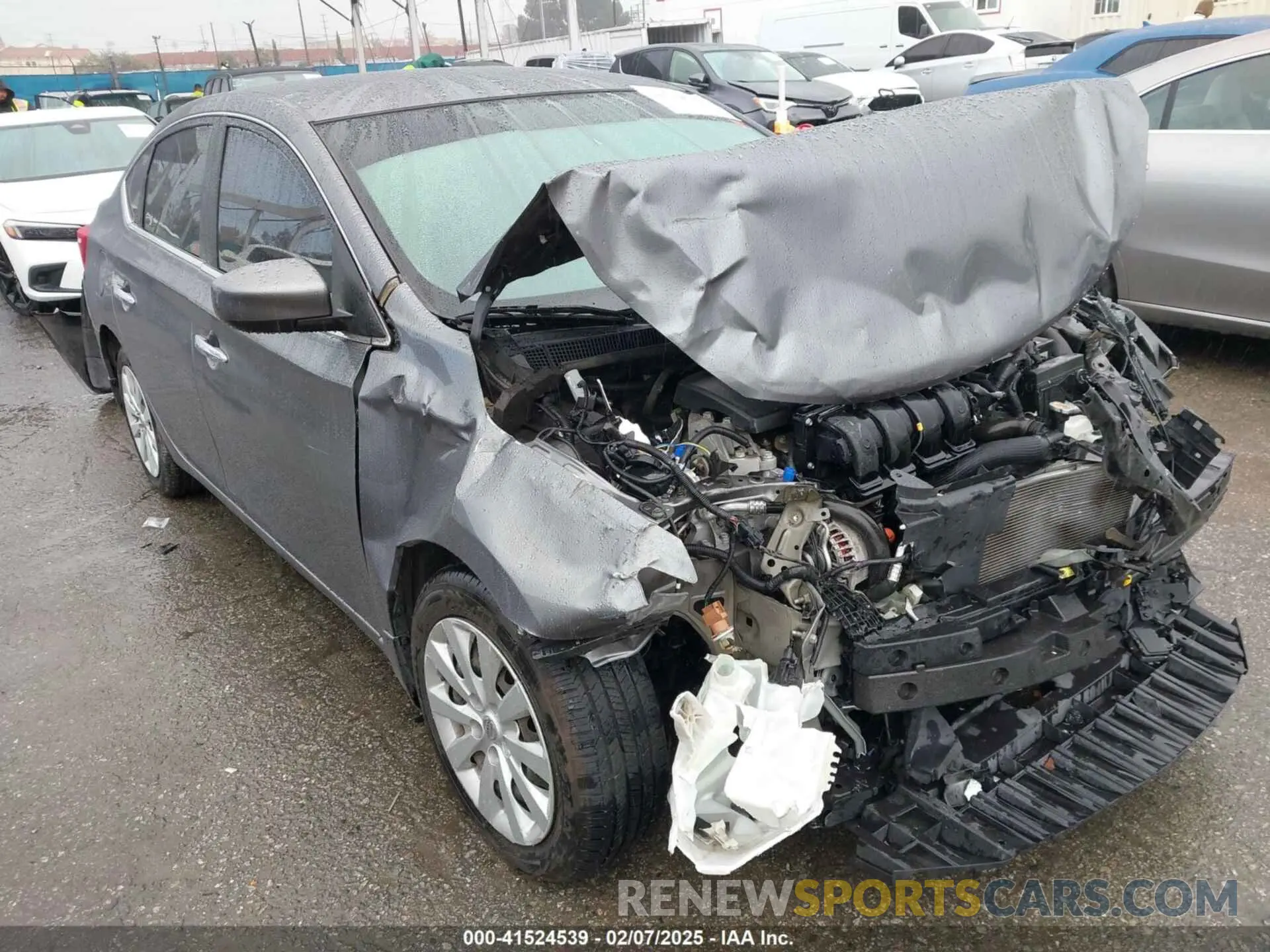 1 fotografías del automóvil dañado 3N1AB7AP2KY227513 NISSAN SENTRA 2019