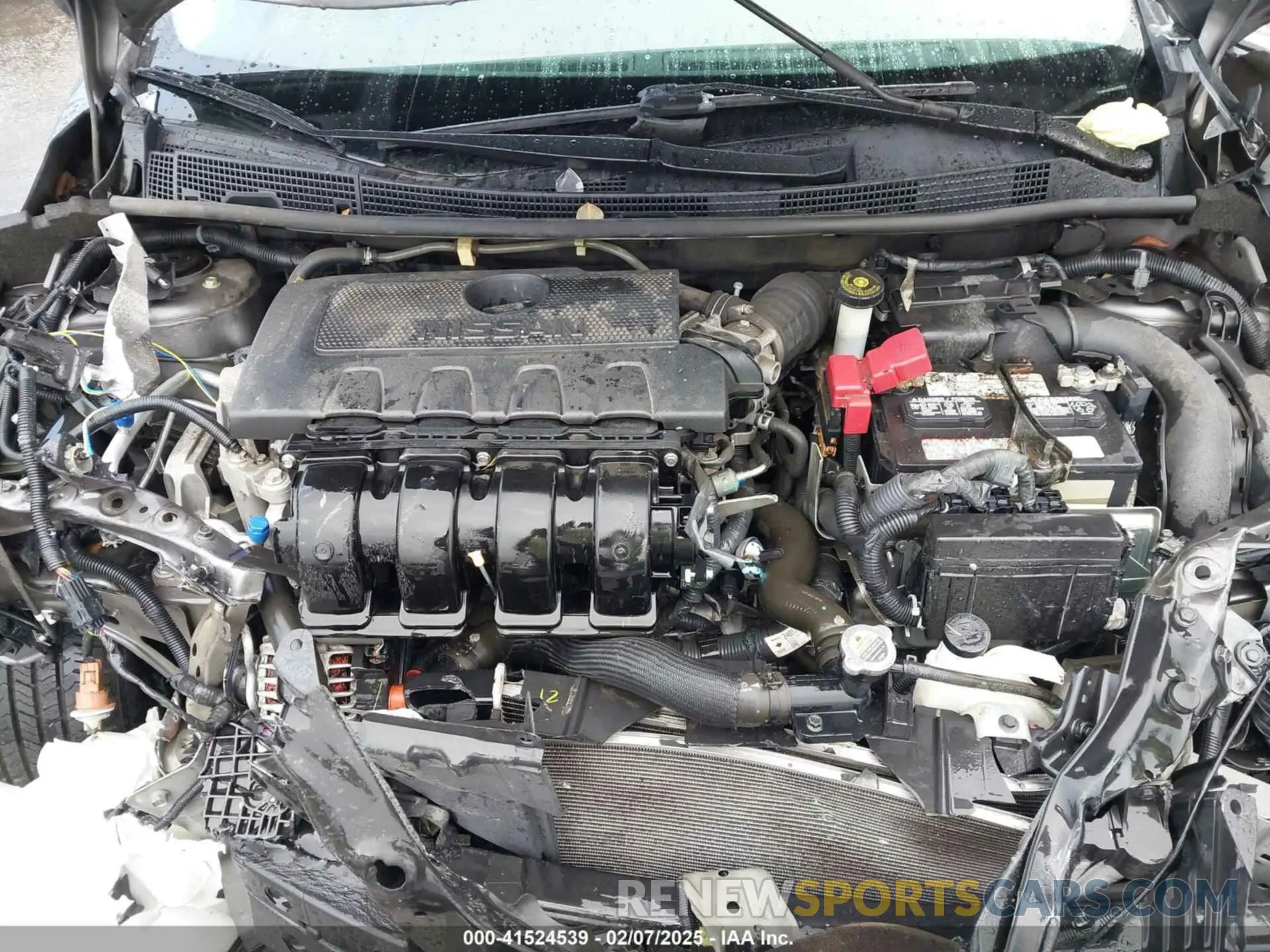 10 fotografías del automóvil dañado 3N1AB7AP2KY227513 NISSAN SENTRA 2019