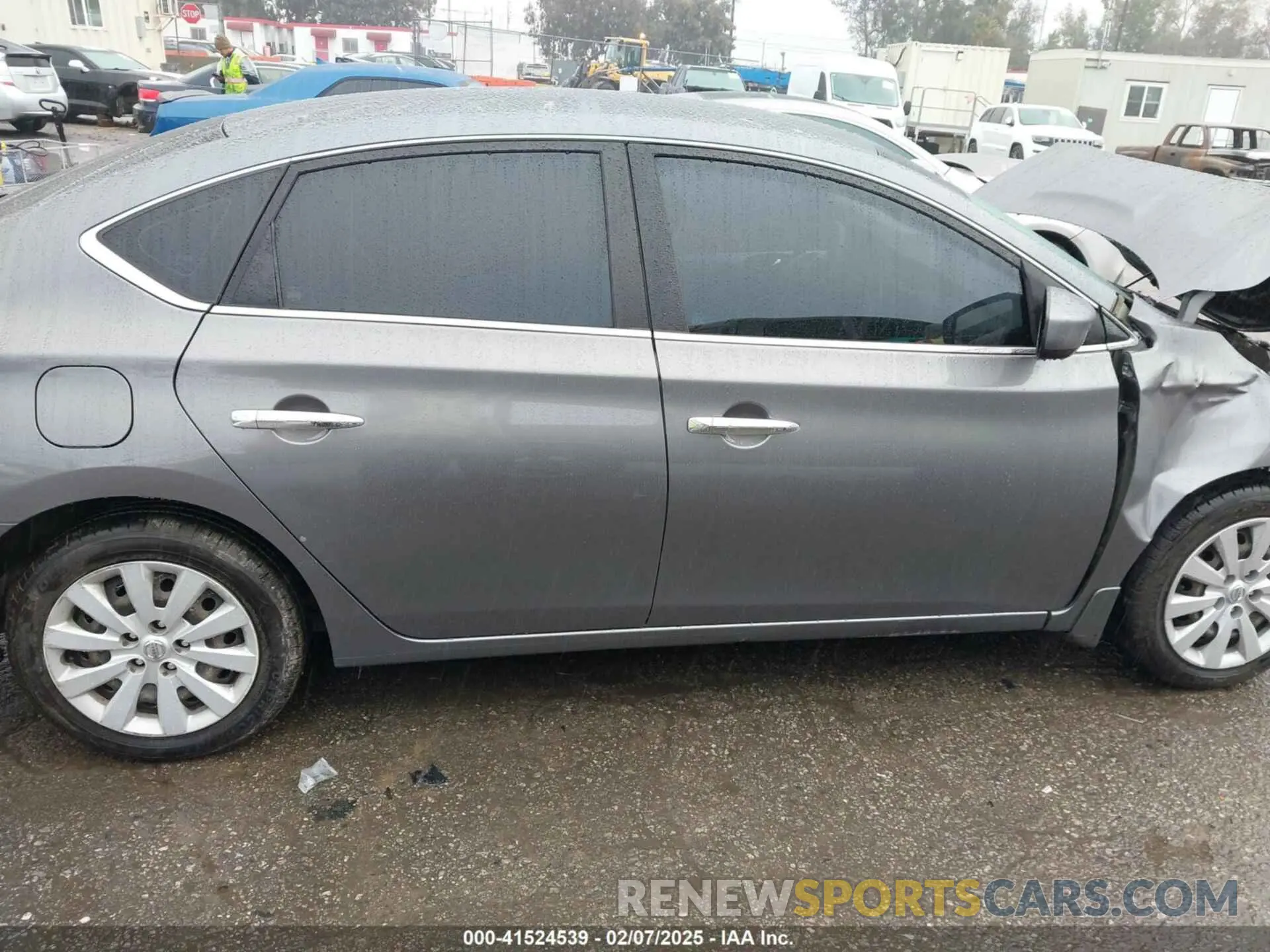 14 fotografías del automóvil dañado 3N1AB7AP2KY227513 NISSAN SENTRA 2019