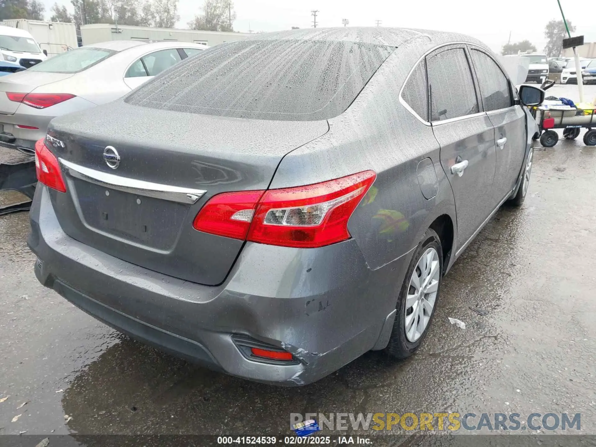 4 fotografías del automóvil dañado 3N1AB7AP2KY227513 NISSAN SENTRA 2019