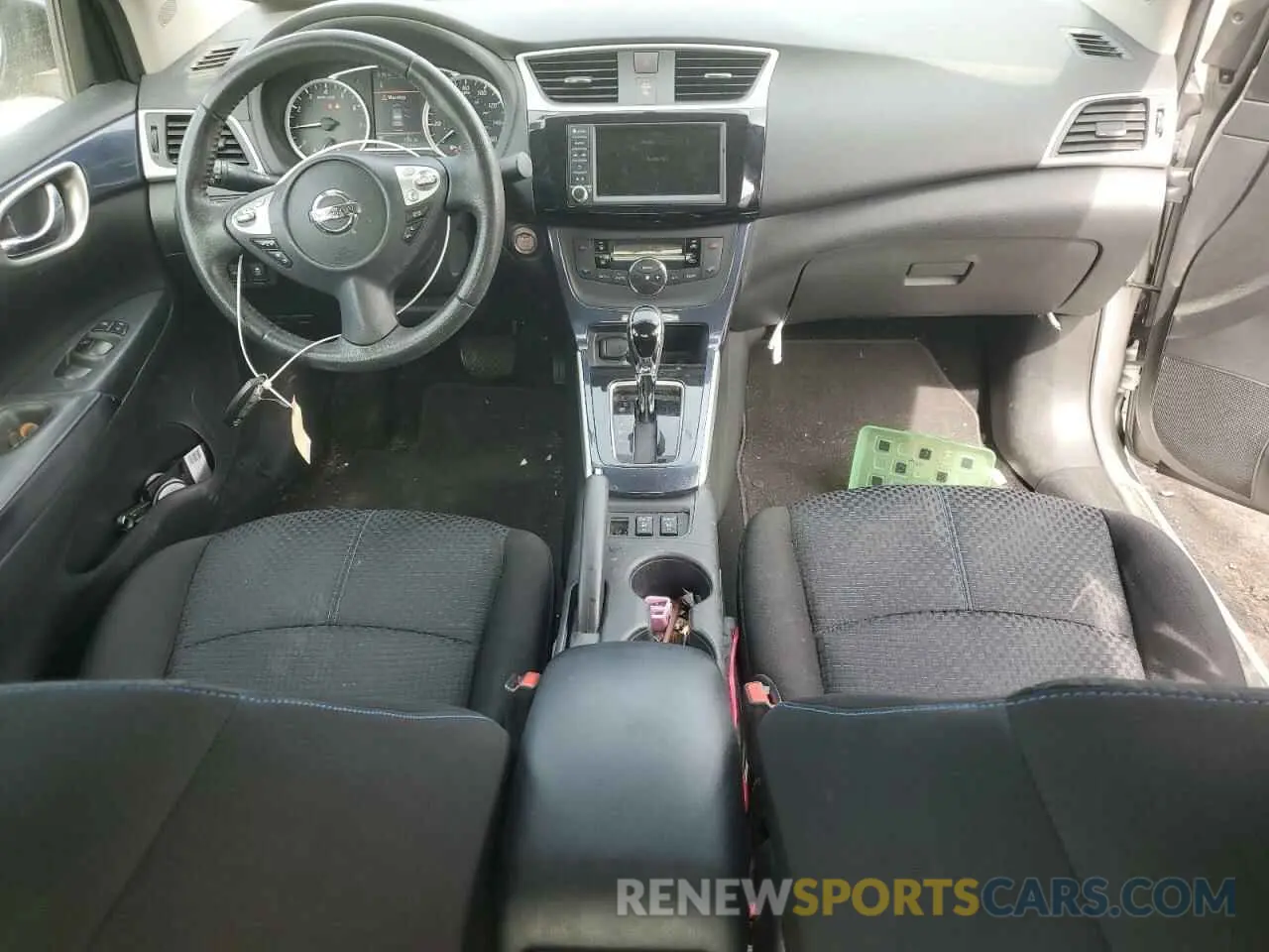 8 fotografías del automóvil dañado 3N1AB7AP2KY231335 NISSAN SENTRA 2019
