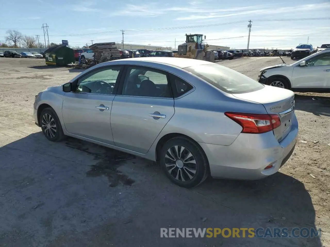 2 fotografías del automóvil dañado 3N1AB7AP2KY231786 NISSAN SENTRA 2019