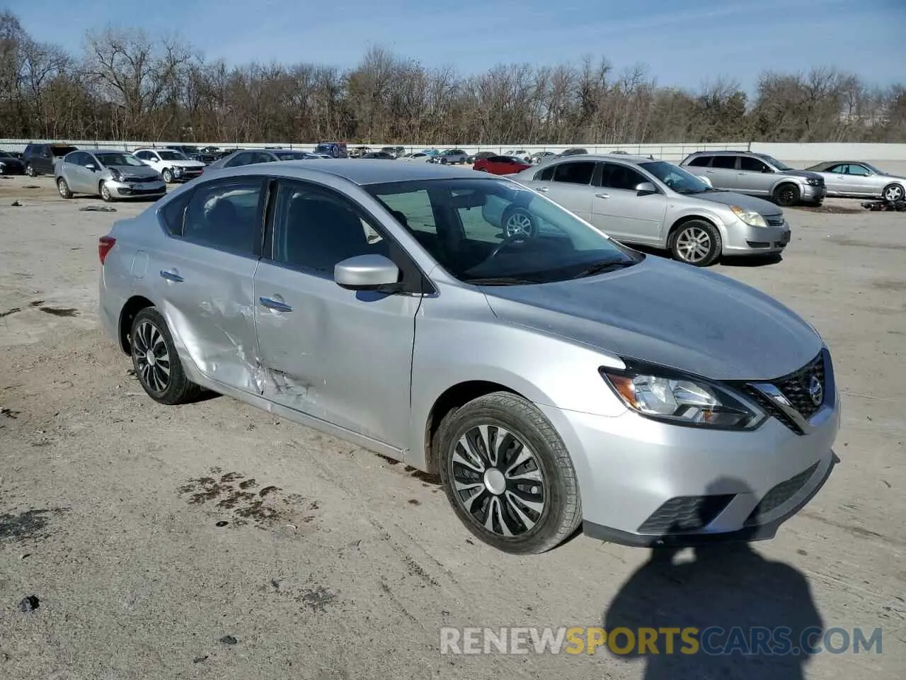 4 fotografías del automóvil dañado 3N1AB7AP2KY231786 NISSAN SENTRA 2019