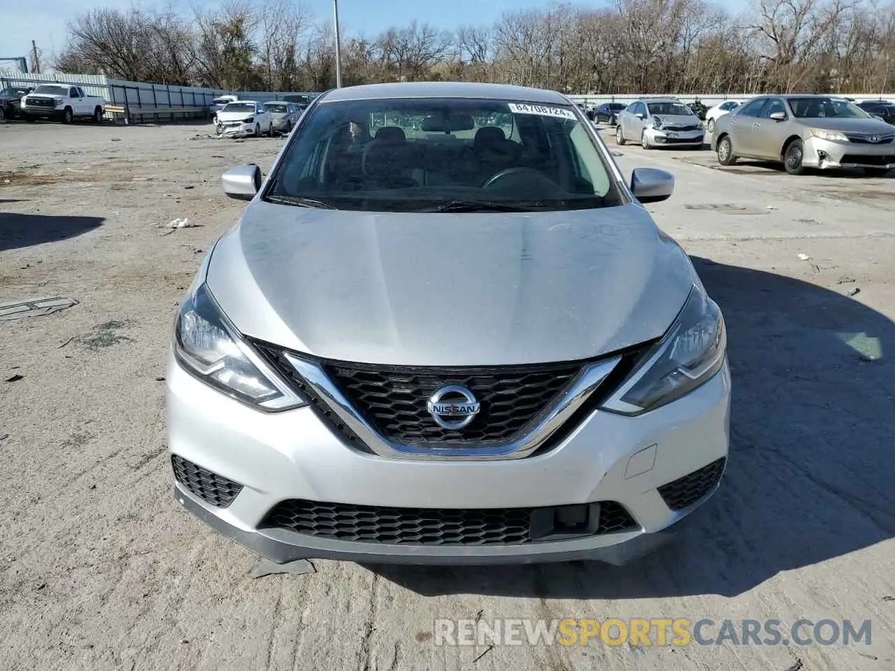 5 fotografías del automóvil dañado 3N1AB7AP2KY231786 NISSAN SENTRA 2019