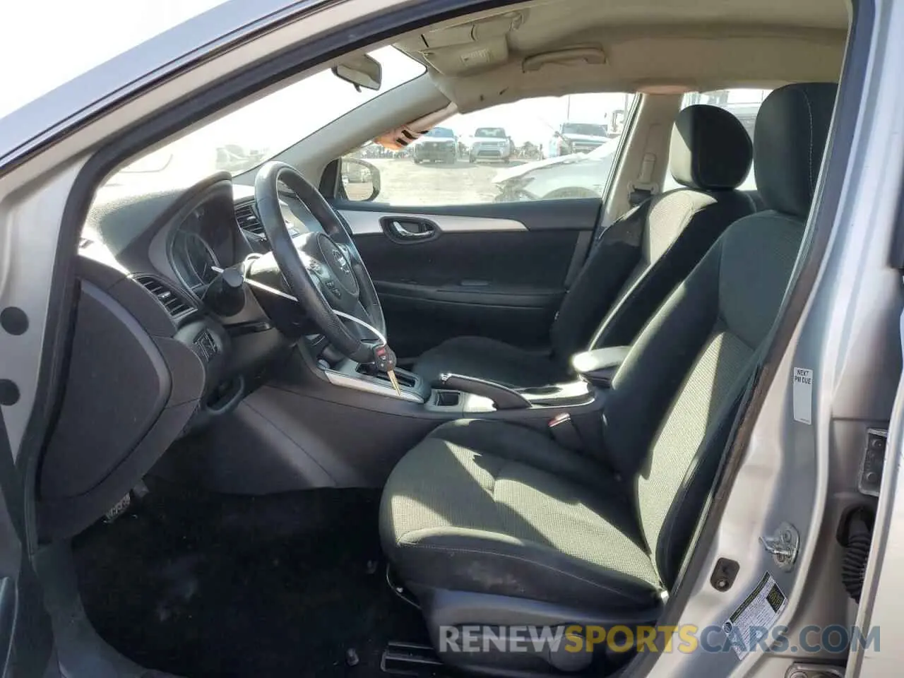7 fotografías del automóvil dañado 3N1AB7AP2KY231786 NISSAN SENTRA 2019