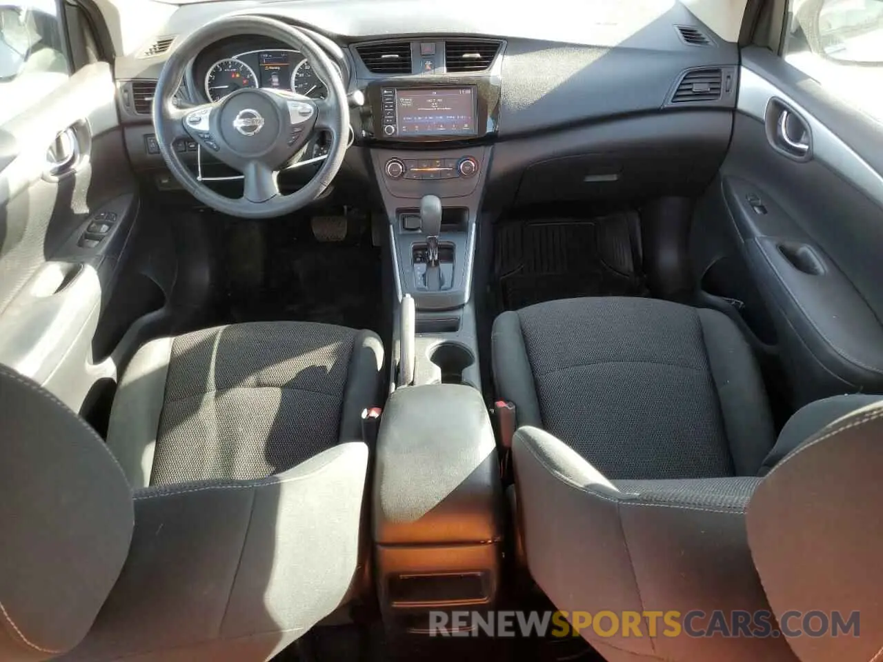 8 fotografías del automóvil dañado 3N1AB7AP2KY231786 NISSAN SENTRA 2019