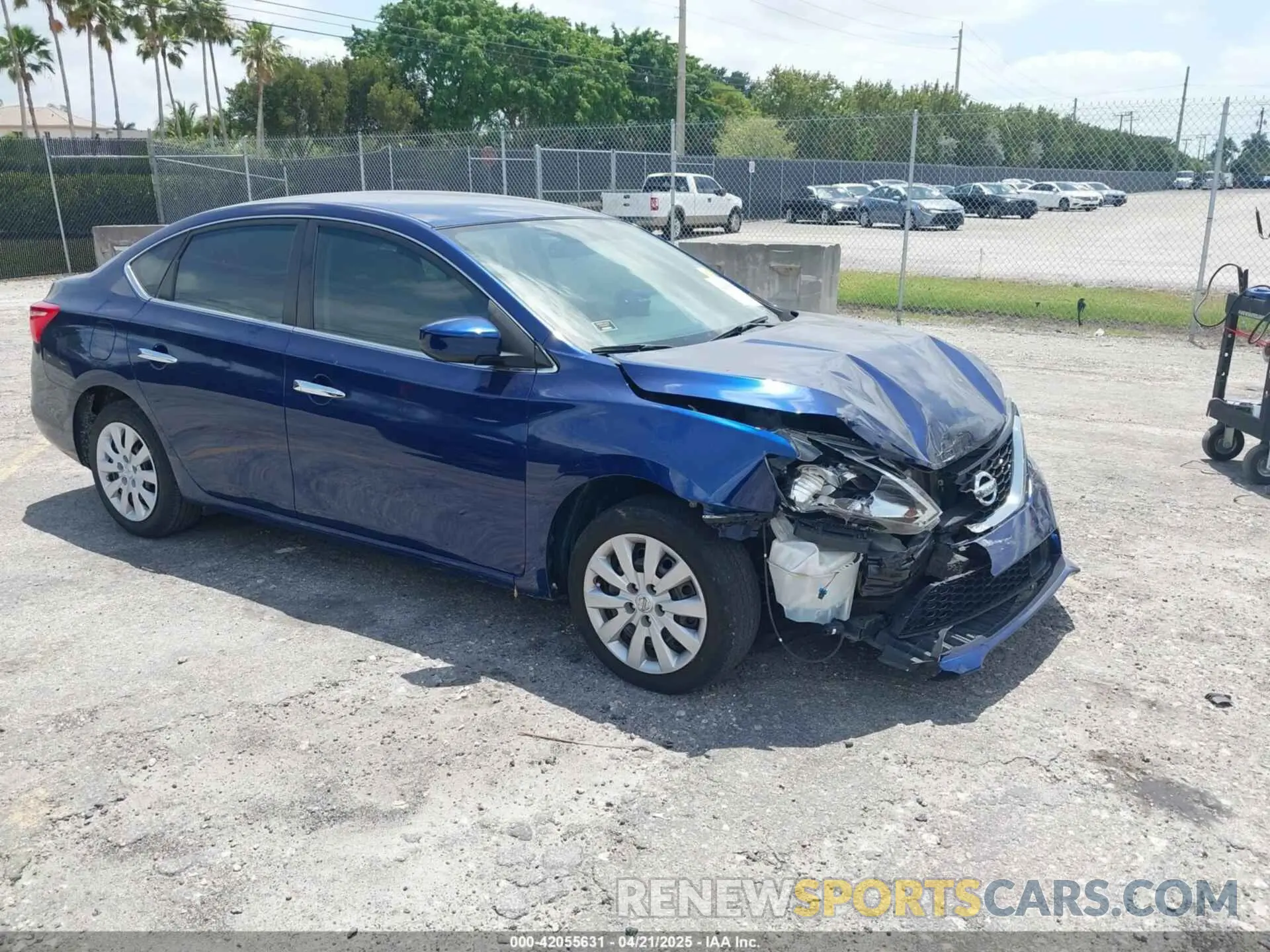 1 fotografías del automóvil dañado 3N1AB7AP2KY236695 NISSAN SENTRA 2019