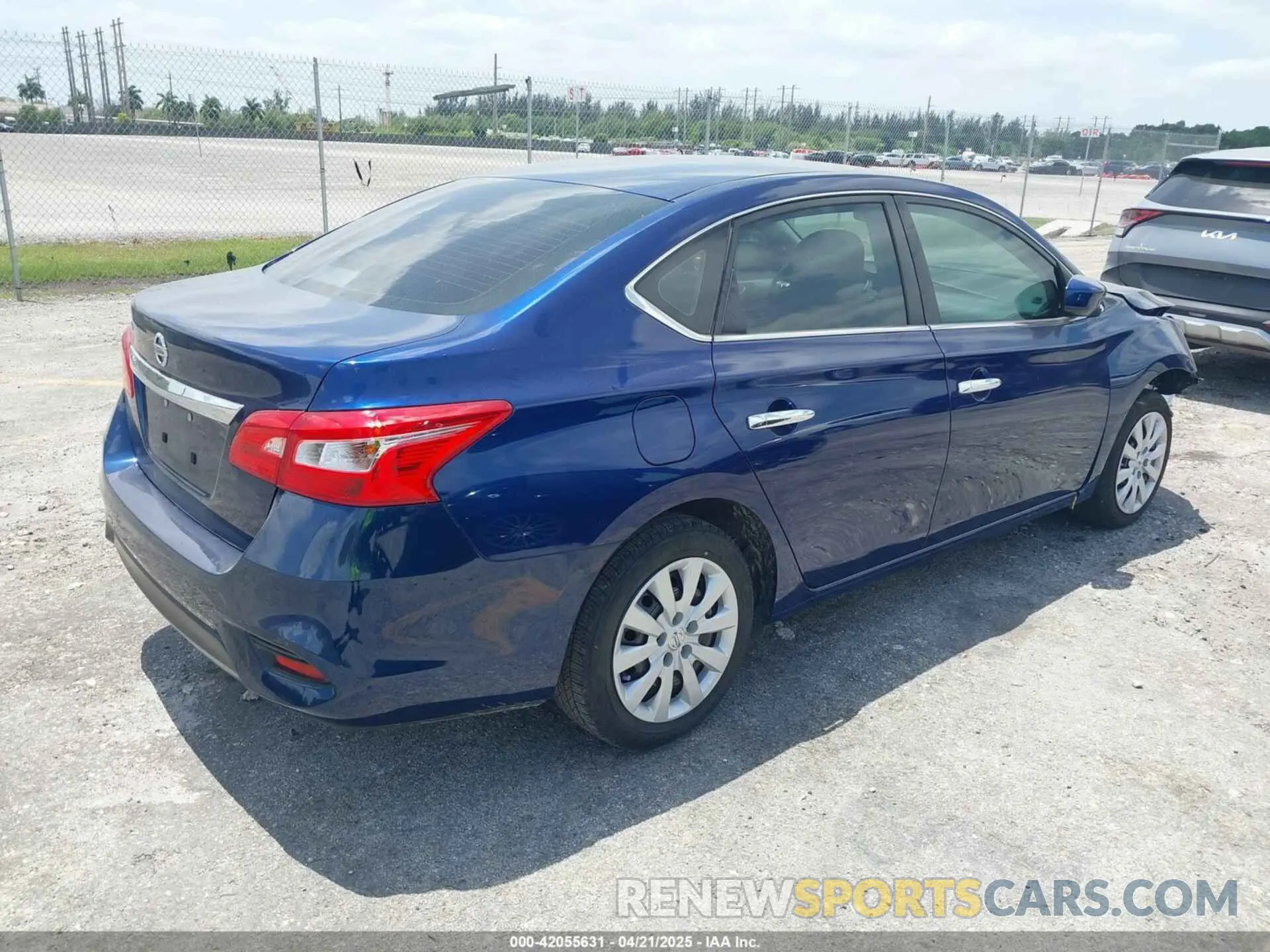 4 fotografías del automóvil dañado 3N1AB7AP2KY236695 NISSAN SENTRA 2019