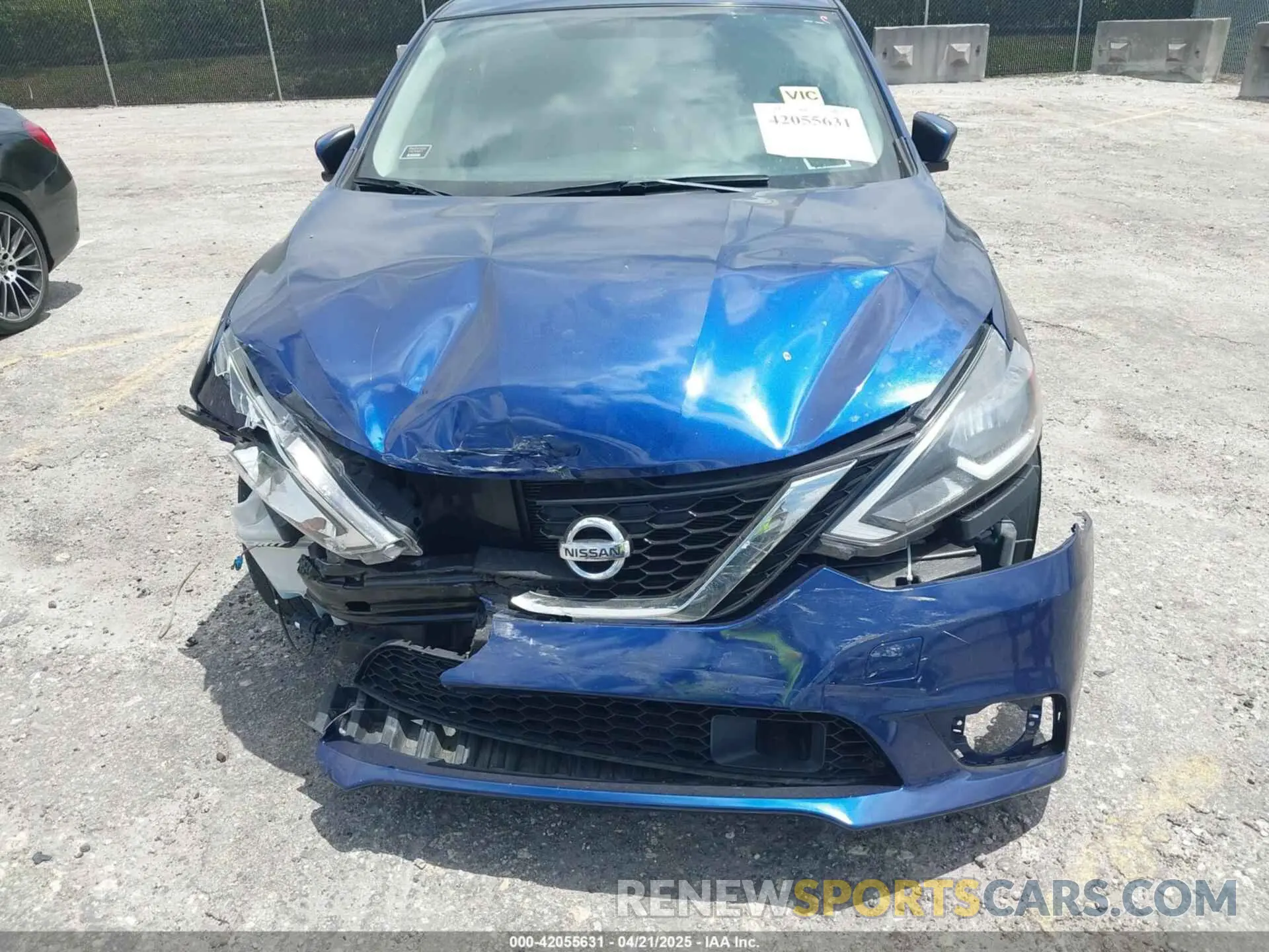 6 fotografías del automóvil dañado 3N1AB7AP2KY236695 NISSAN SENTRA 2019
