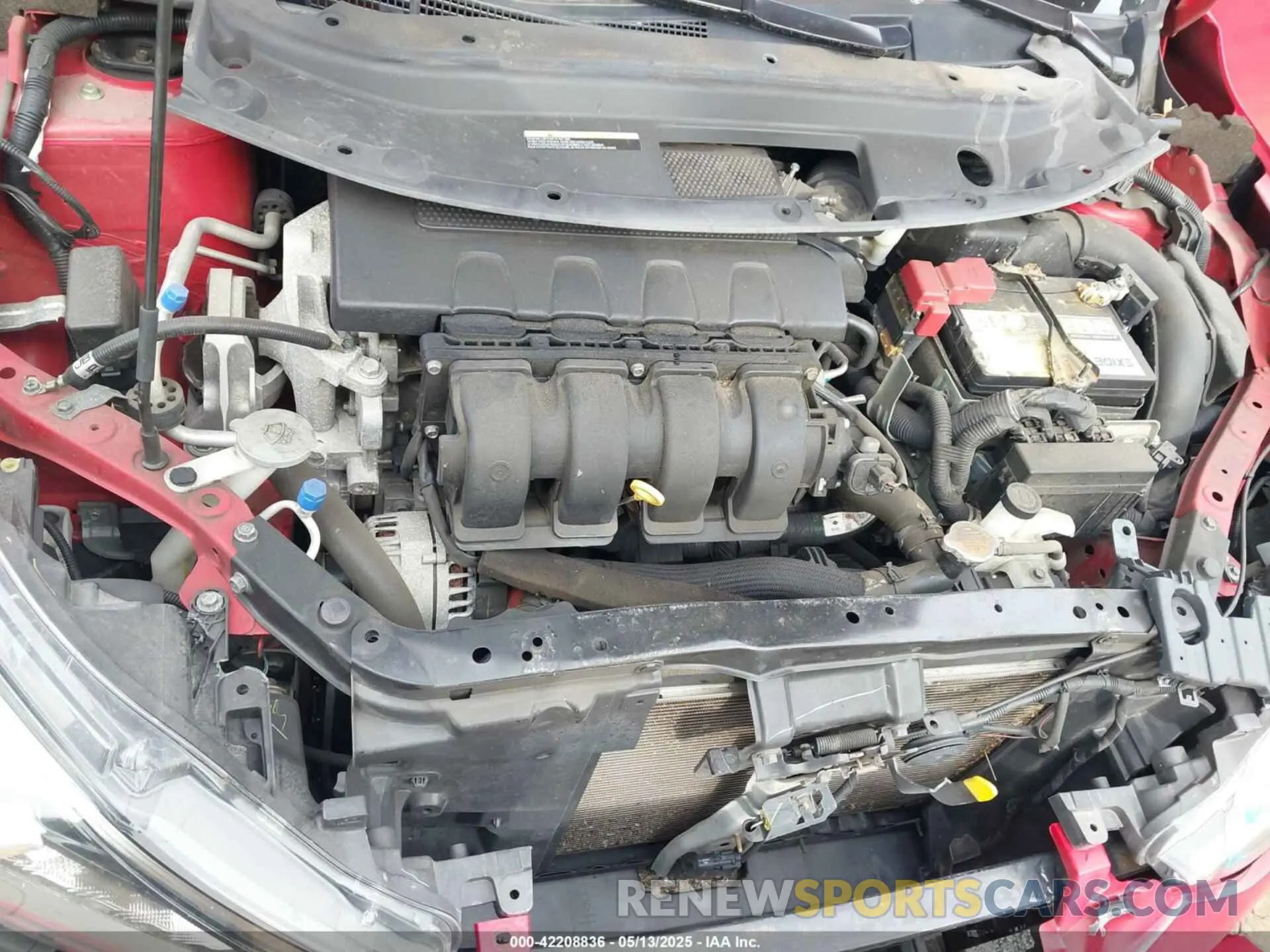 10 fotografías del automóvil dañado 3N1AB7AP2KY237510 NISSAN SENTRA 2019