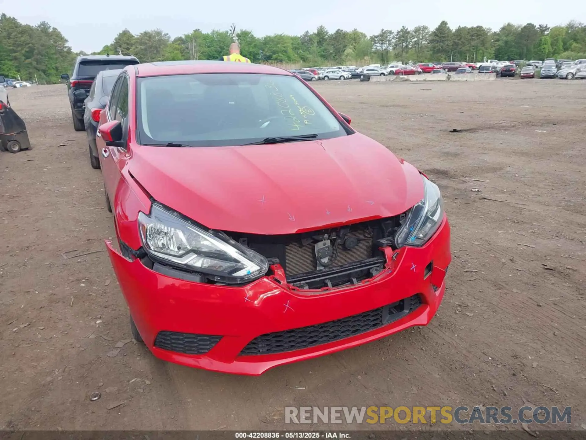 12 fotografías del automóvil dañado 3N1AB7AP2KY237510 NISSAN SENTRA 2019