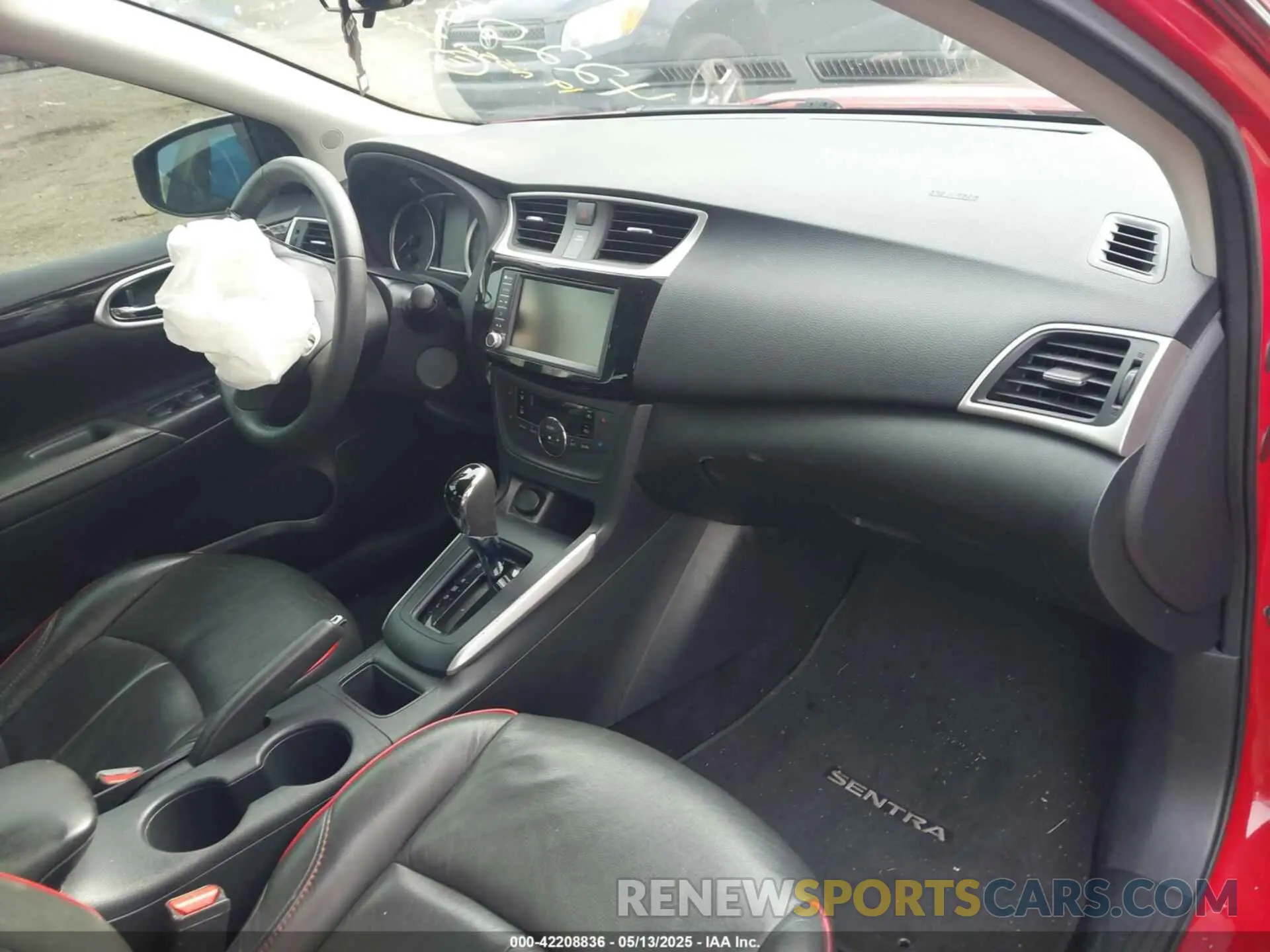 5 fotografías del automóvil dañado 3N1AB7AP2KY237510 NISSAN SENTRA 2019