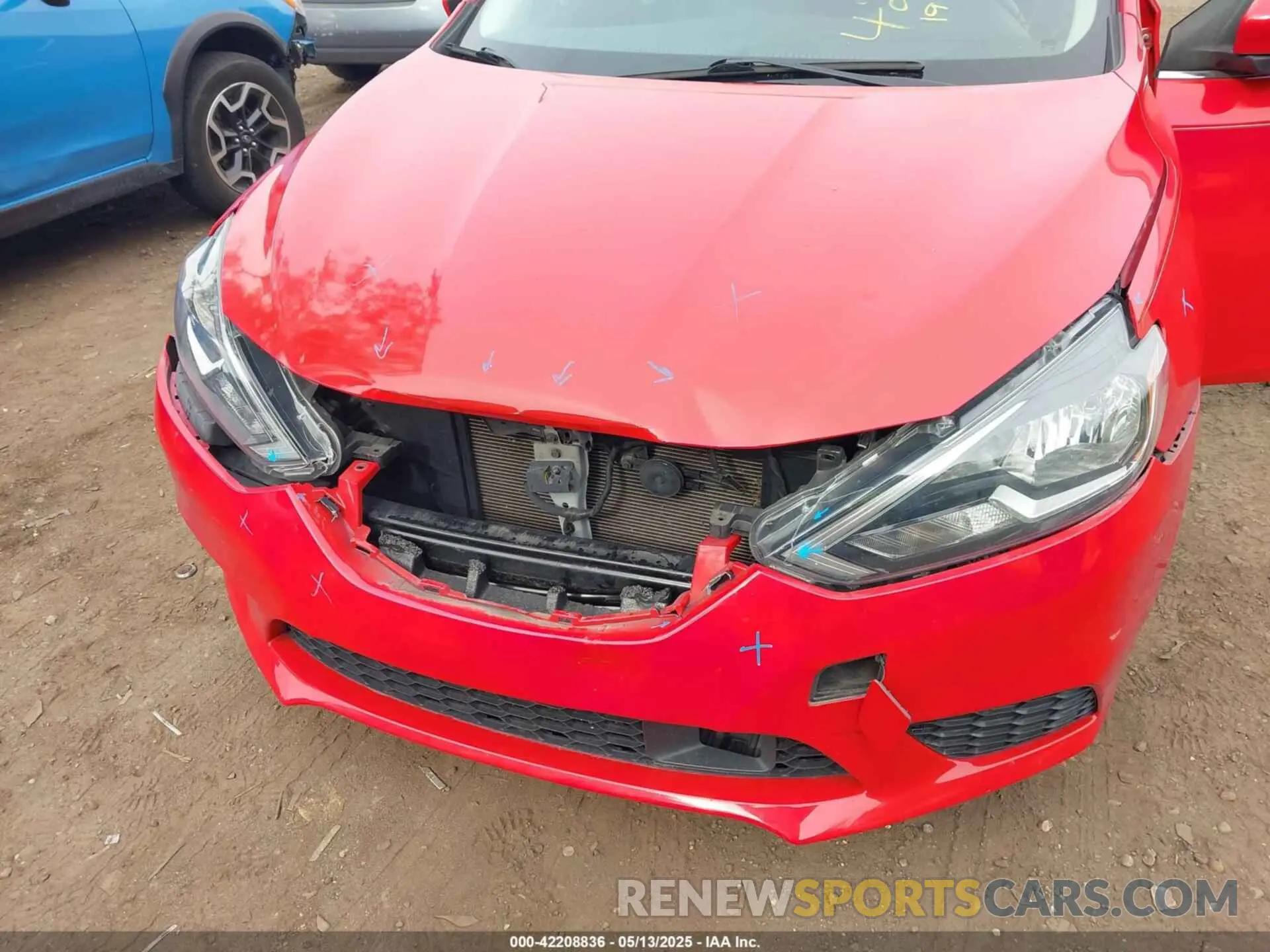 6 fotografías del automóvil dañado 3N1AB7AP2KY237510 NISSAN SENTRA 2019